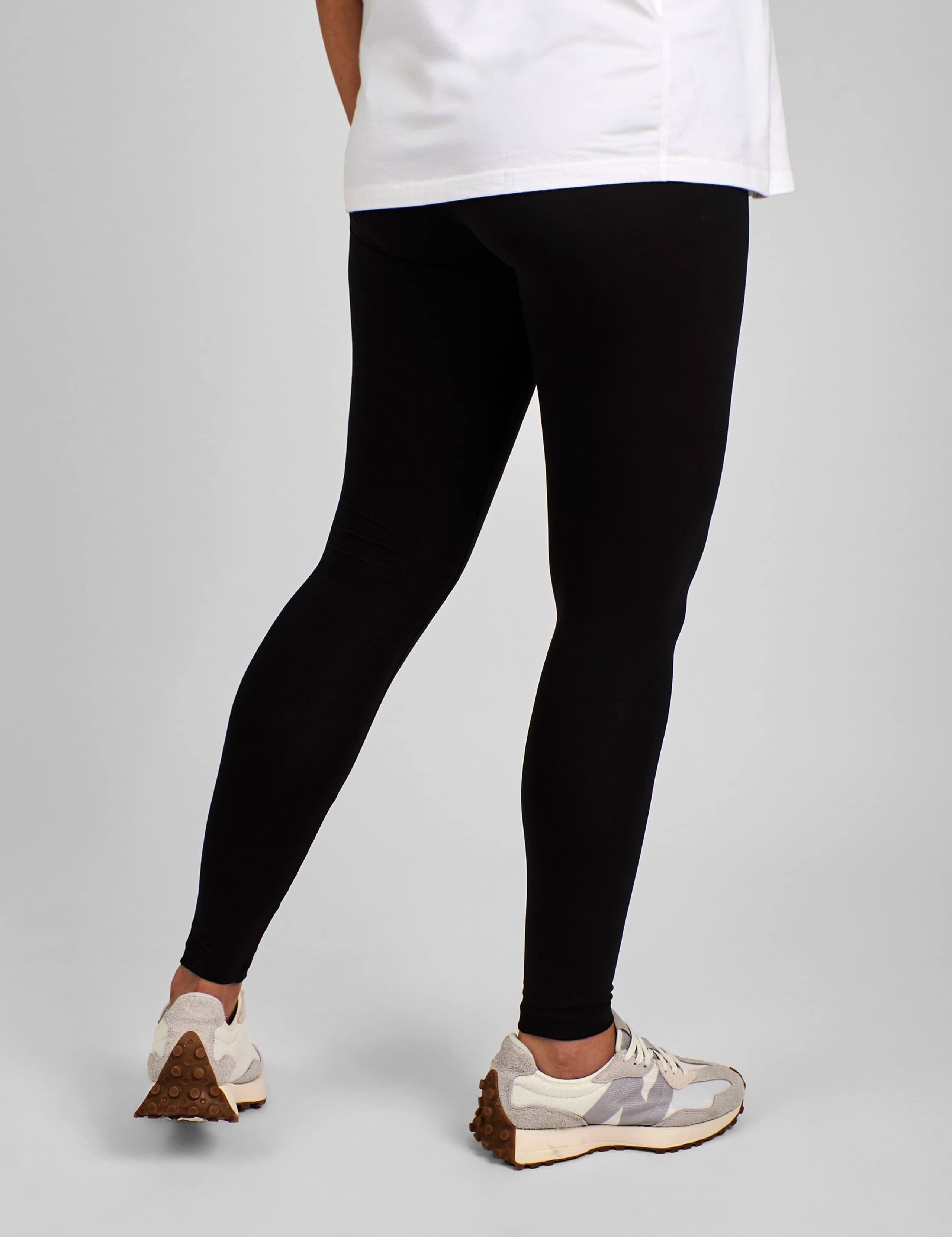 2pk Maternity Cotton Rich Leggings 2 of 4