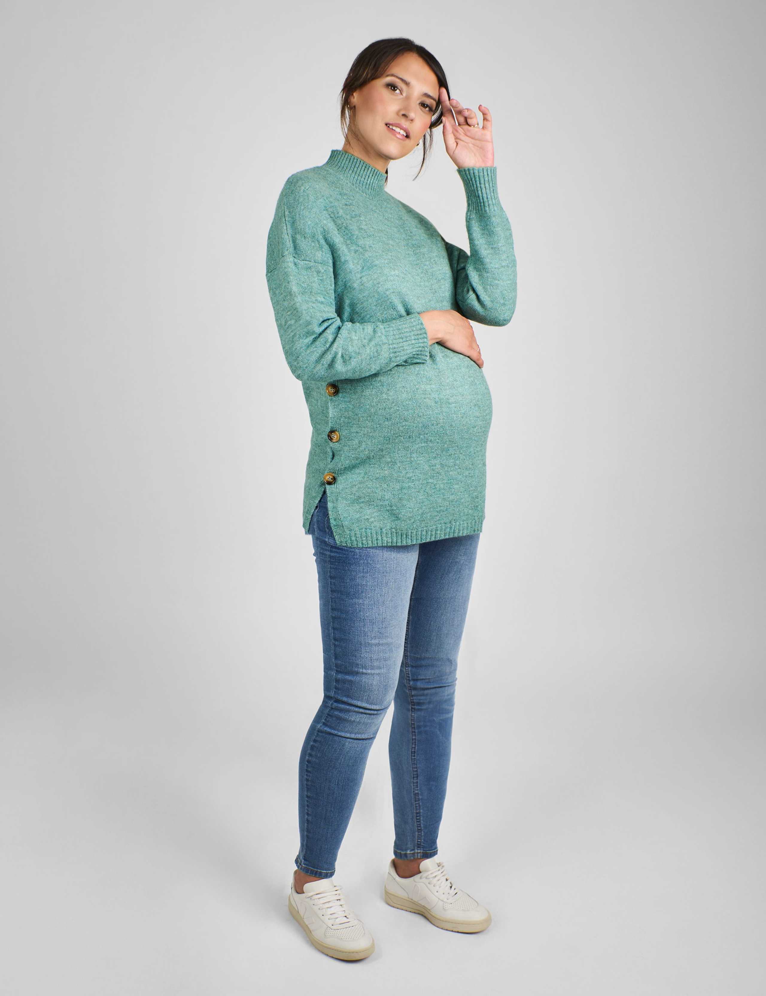 Maternity High Neck Jumper 2 of 4