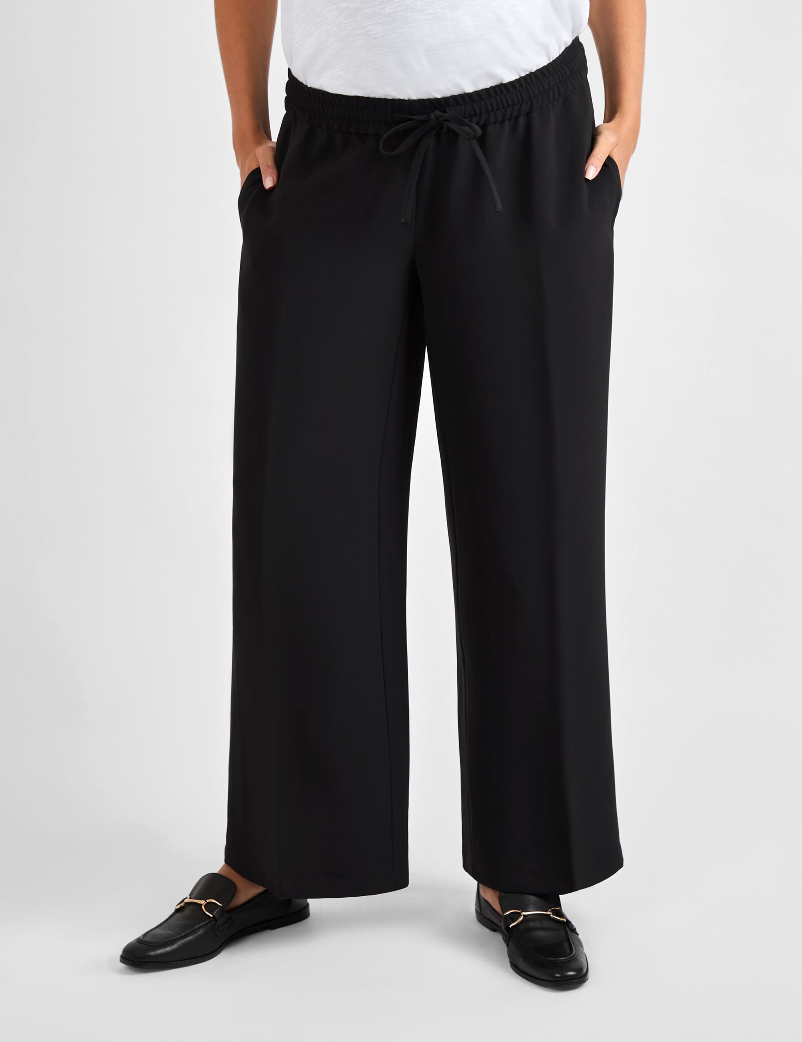 Maternity Drawstring Wide Leg Trousers 4 of 4
