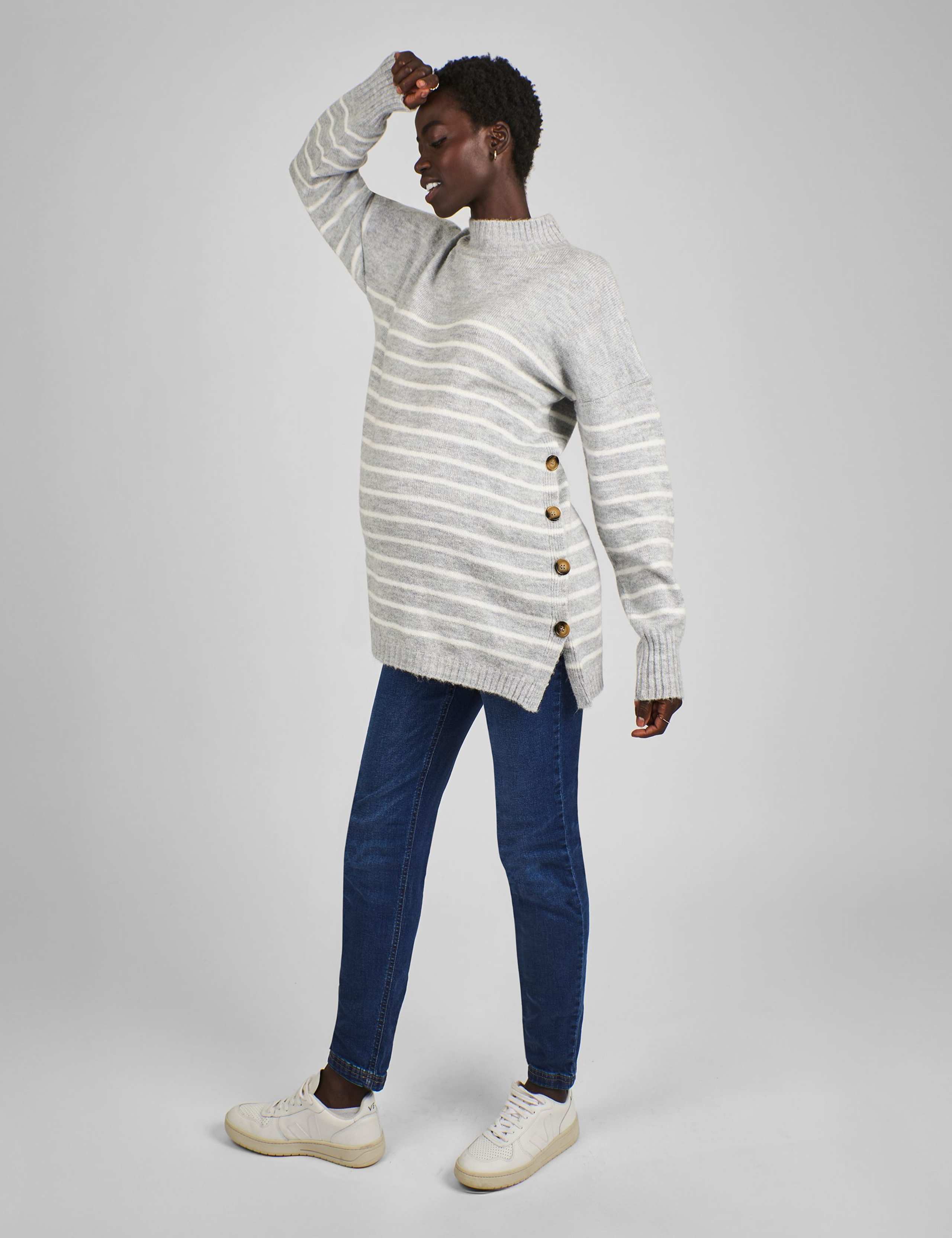 Maternity Striped Jumper 3 of 4