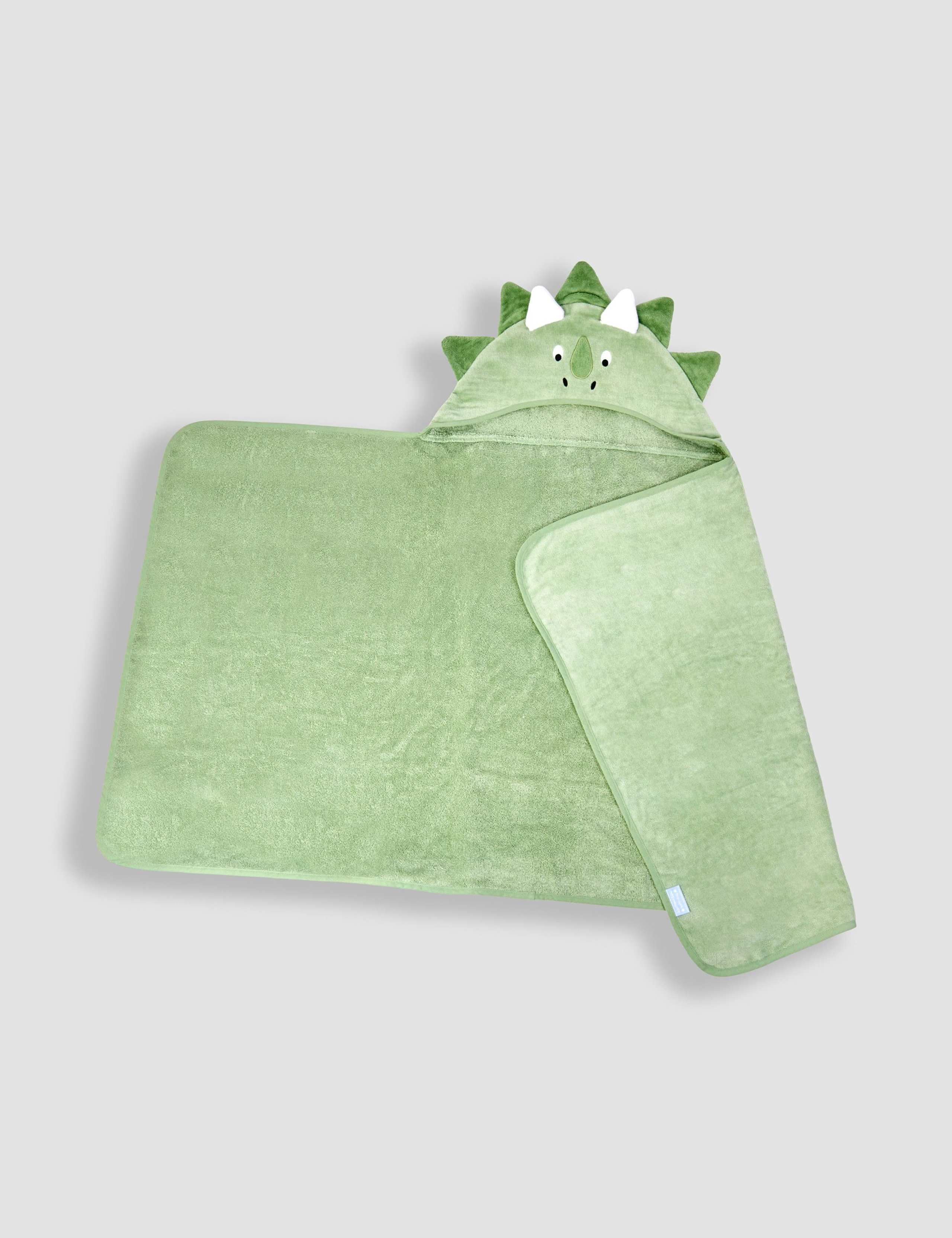 Pure Cotton Dinosaur Hooded Towel 3 of 3