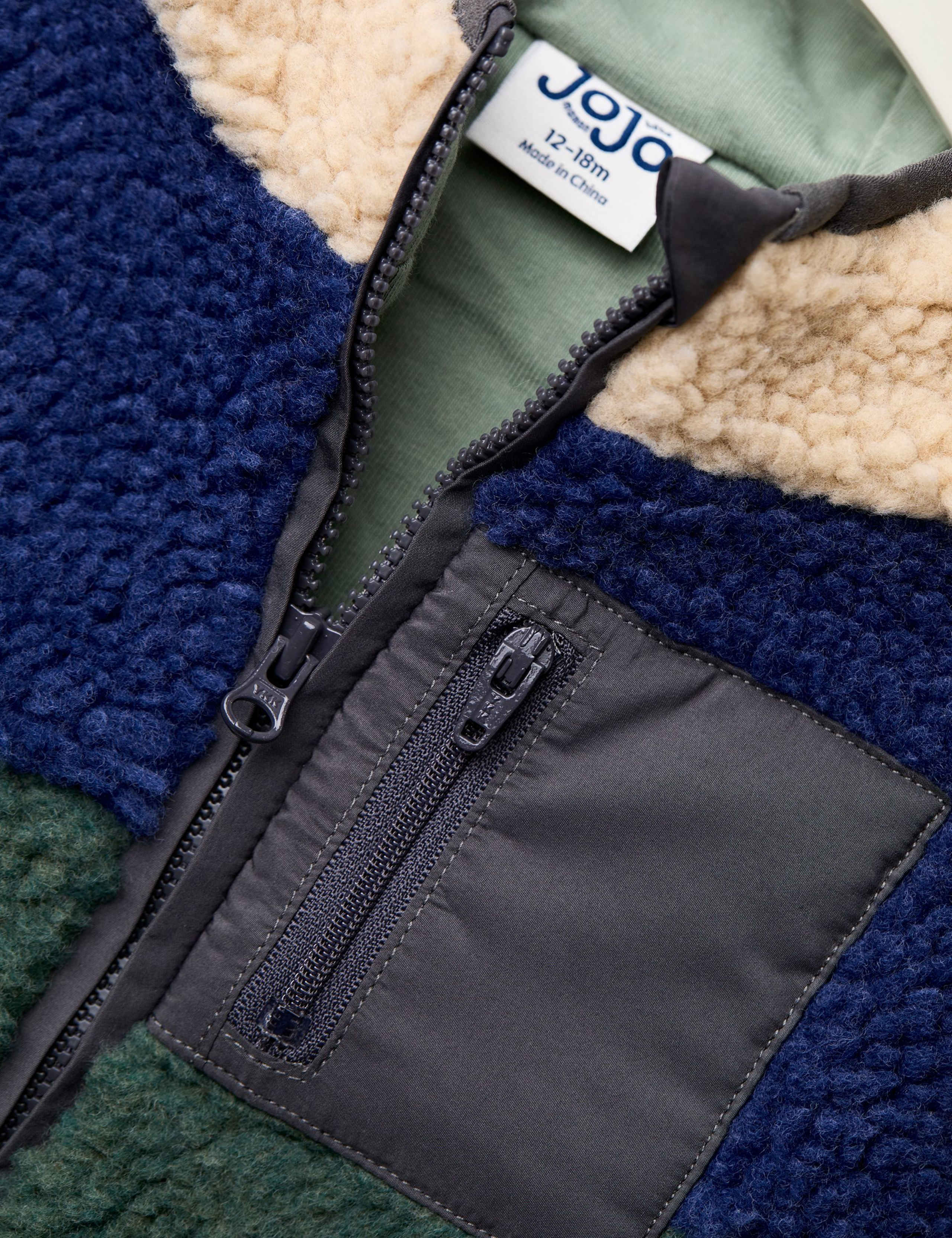 Tractor Applique Borg Fleece Jacket (6 Mths-7 Yrs) 5 of 6