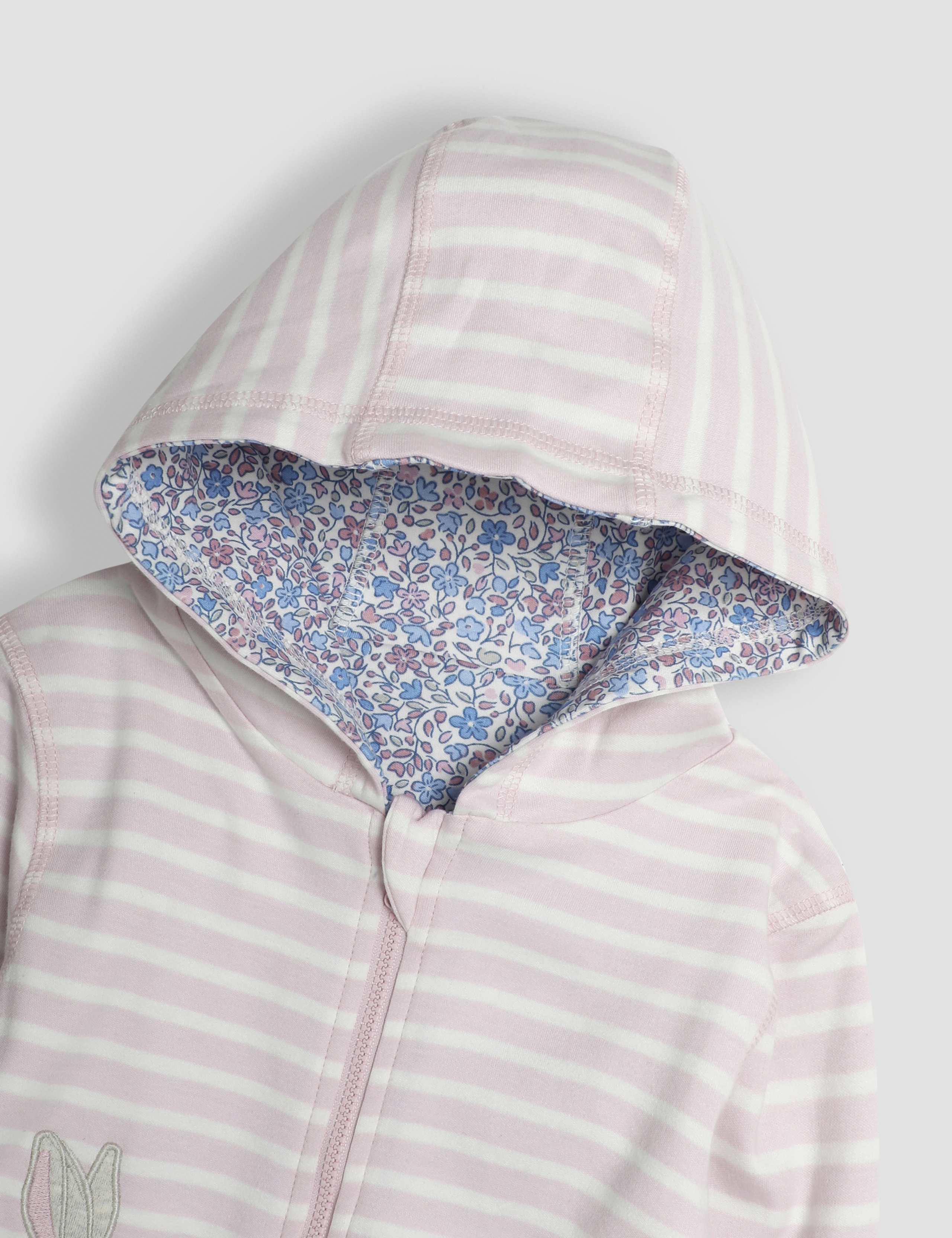 Bunny & Mouse Applique Reversible Hoodie 8 of 8