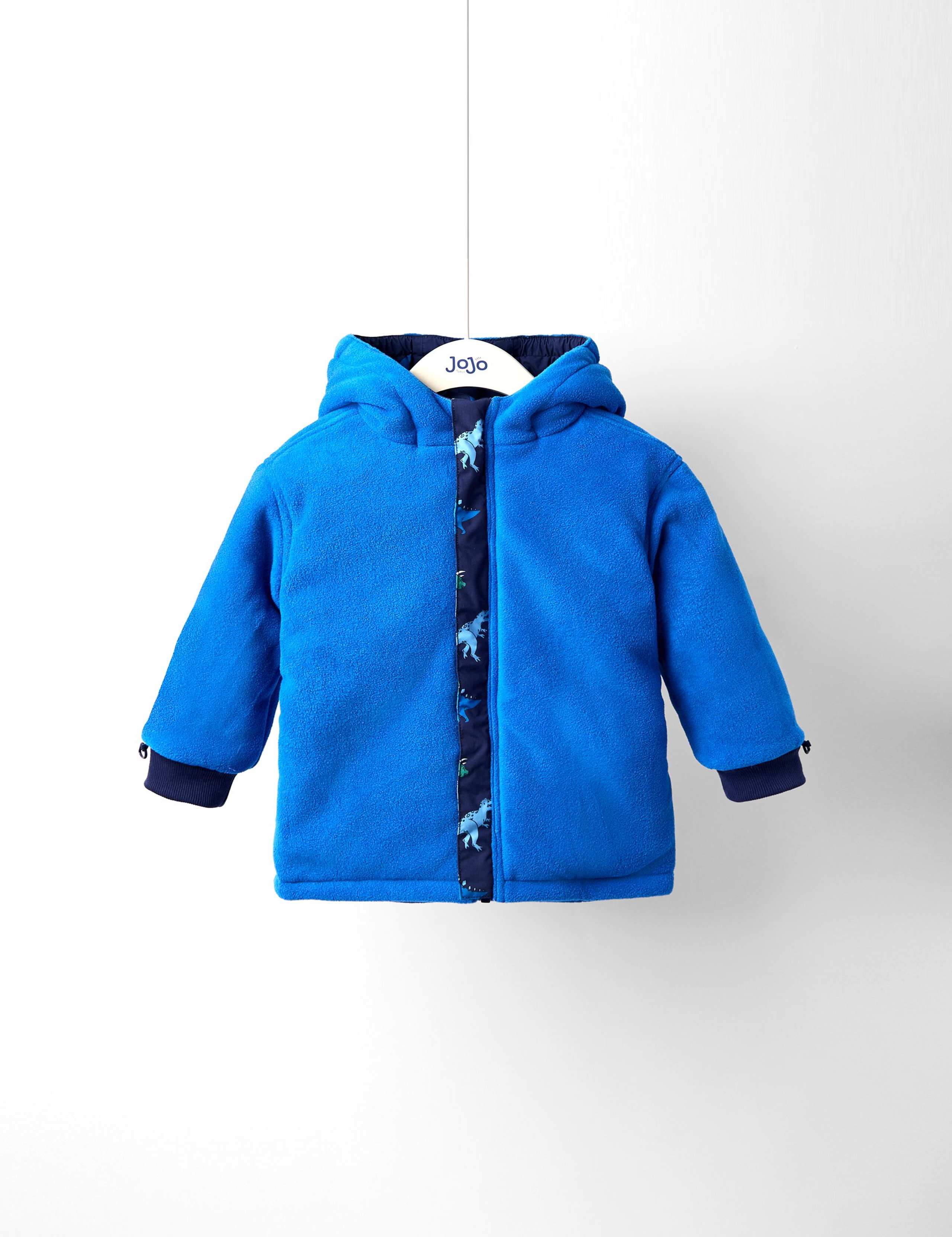 Dinosaur Reversible Sherpa Lined Jacket (12 Mths - 7 Yrs) 3 of 8