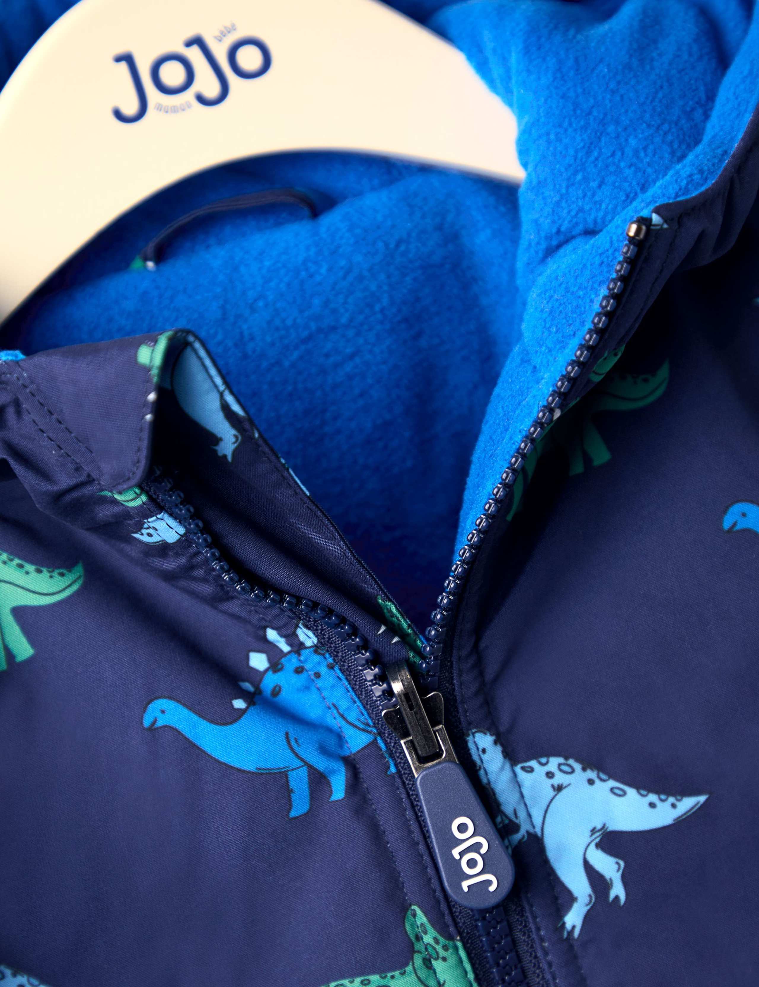 Dinosaur Reversible Sherpa Lined Jacket (12 Mths - 7 Yrs) 6 of 8