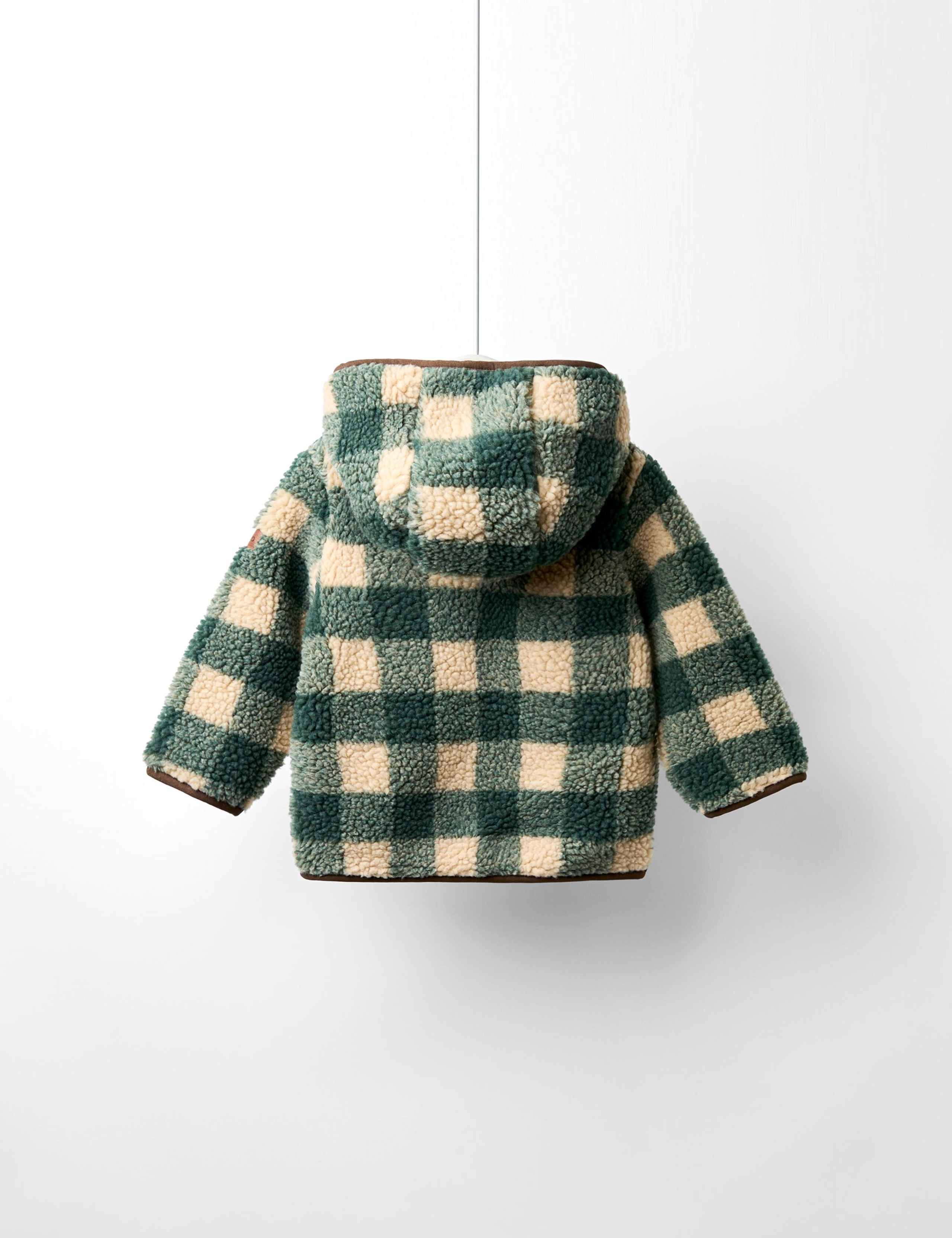 Highland Cow Half Zip Borg Fleece Jacket (6 Mths-5 Yrs) 2 of 6