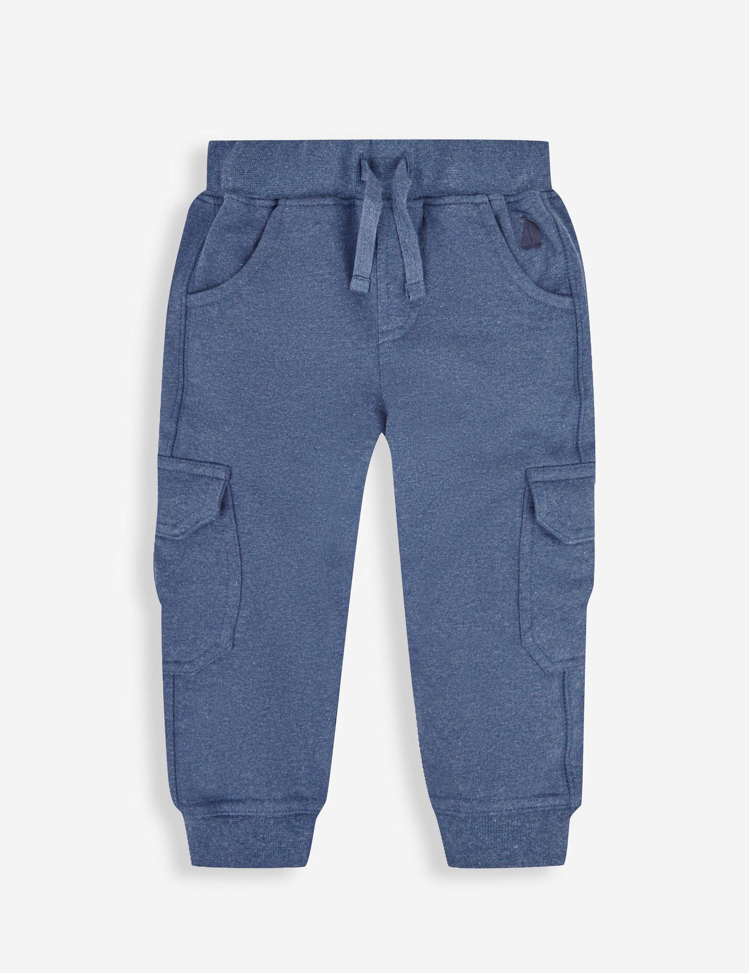 2 Pack Pure Cotton Cargo Joggers (6 Mths-9 Yrs) 2 of 6