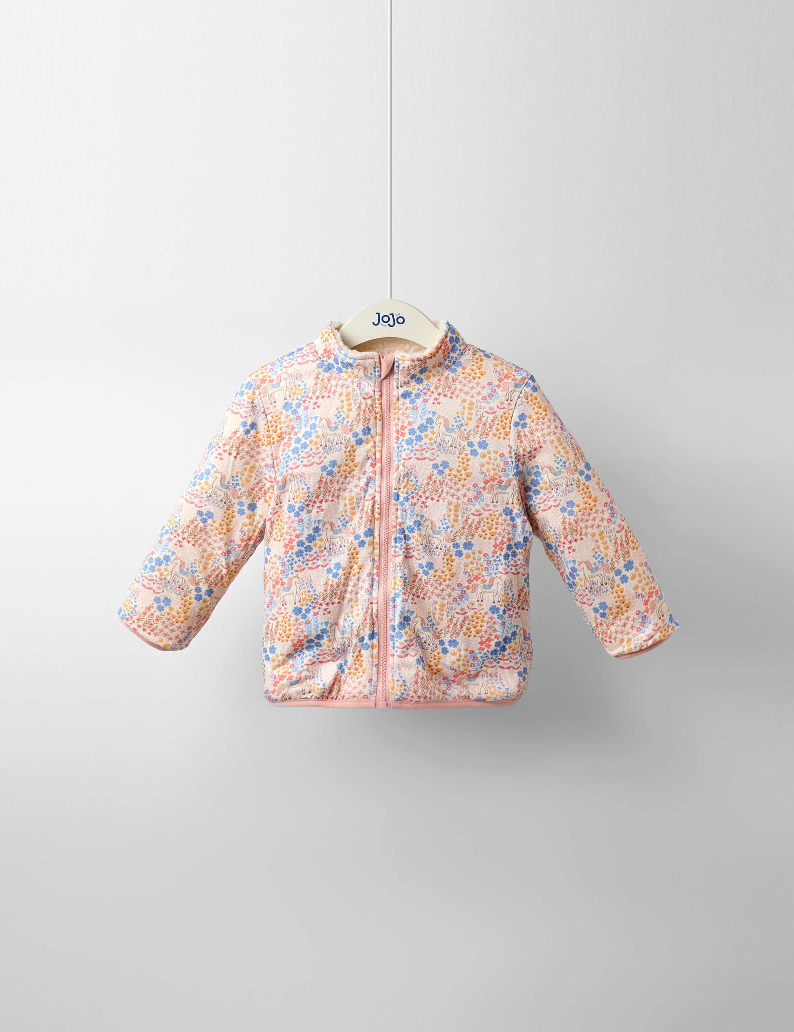 Fleece Reversible Unicorn Jacket (6 Mths-7 Yrs) 3 of 9