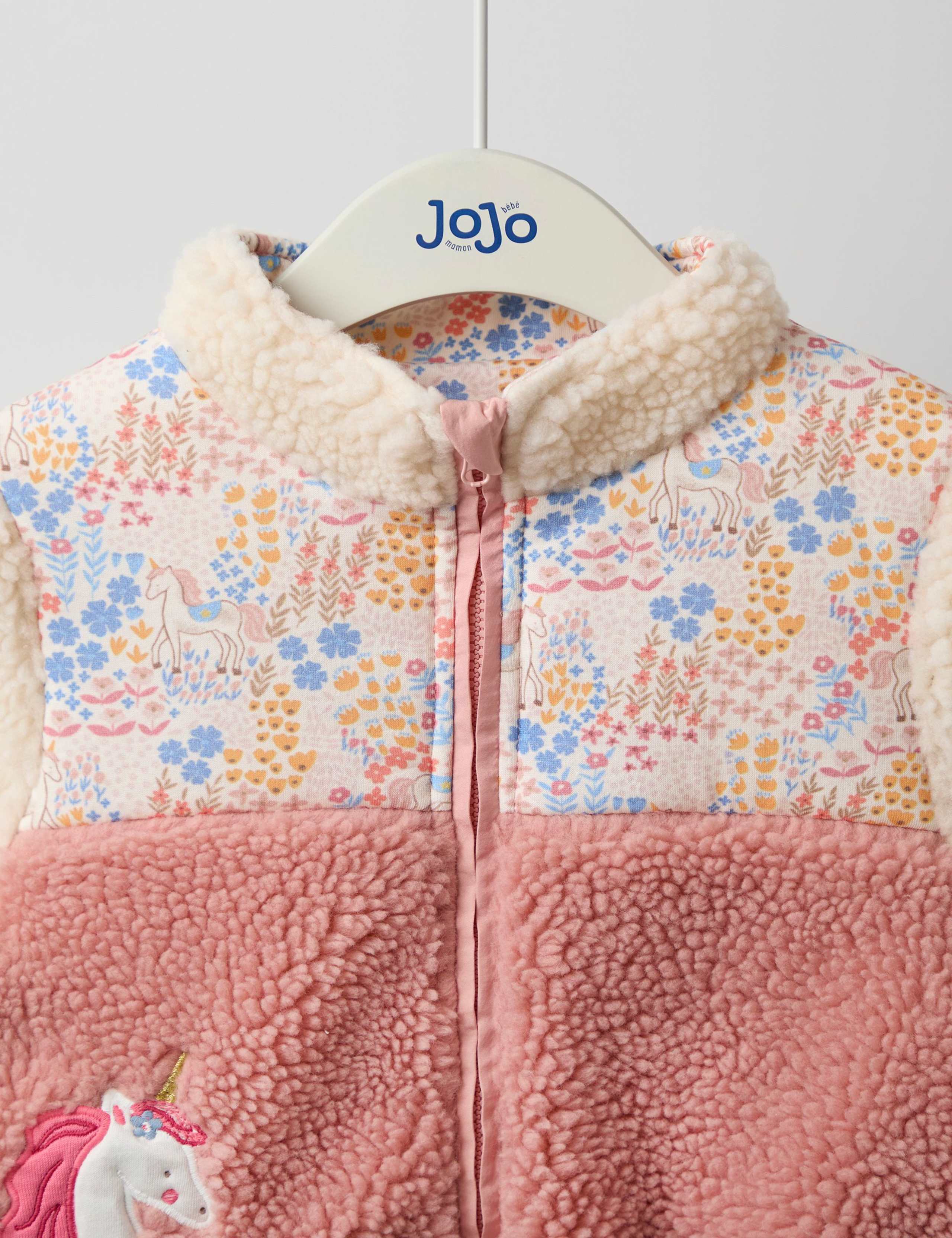 Fleece Reversible Unicorn Jacket (6 Mths-7 Yrs) 5 of 9