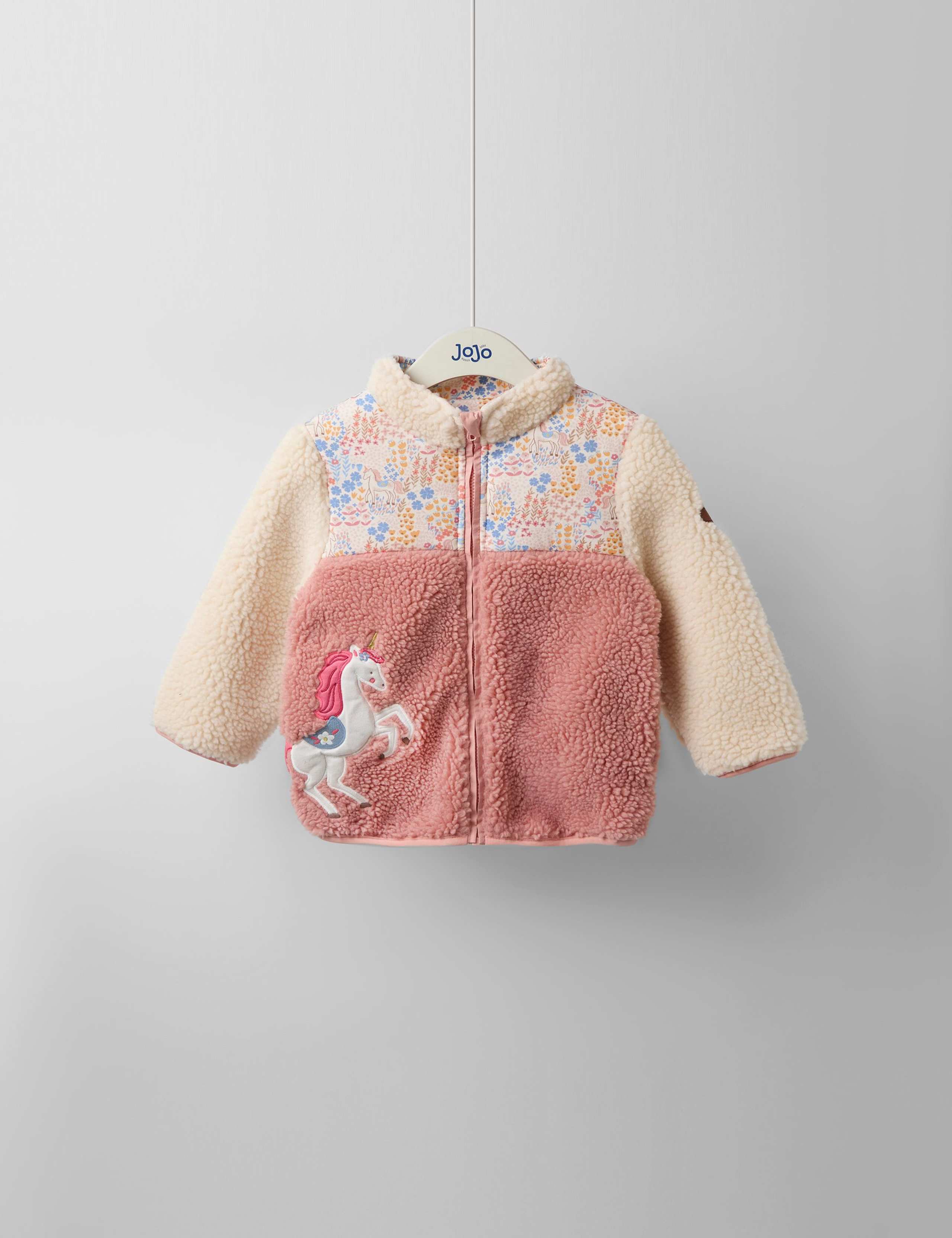 Fleece Reversible Unicorn Jacket (6 Mths-7 Yrs) 7 of 9