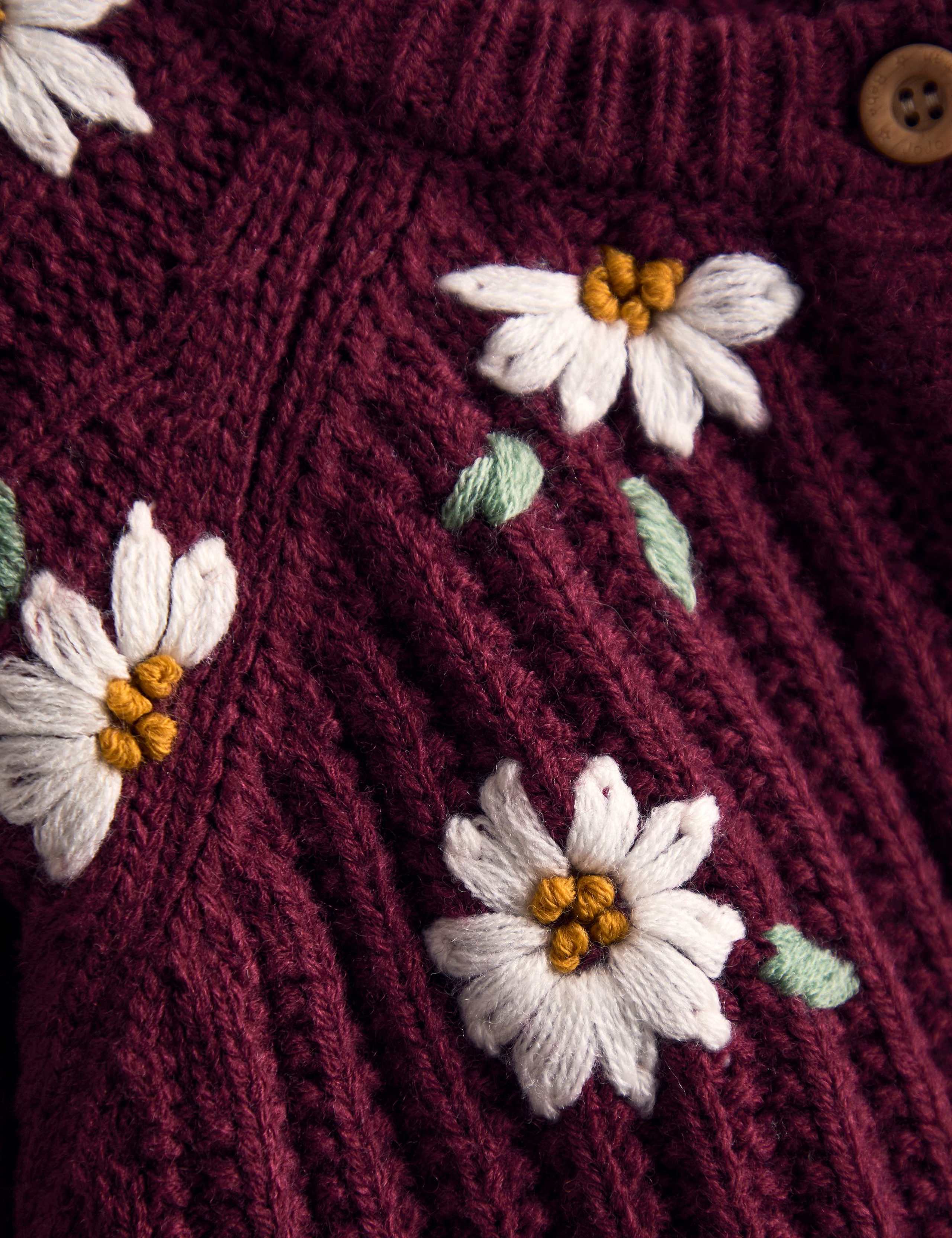 Floral Embroidered Cardigan (6 Mths-9 Yrs) 3 of 3