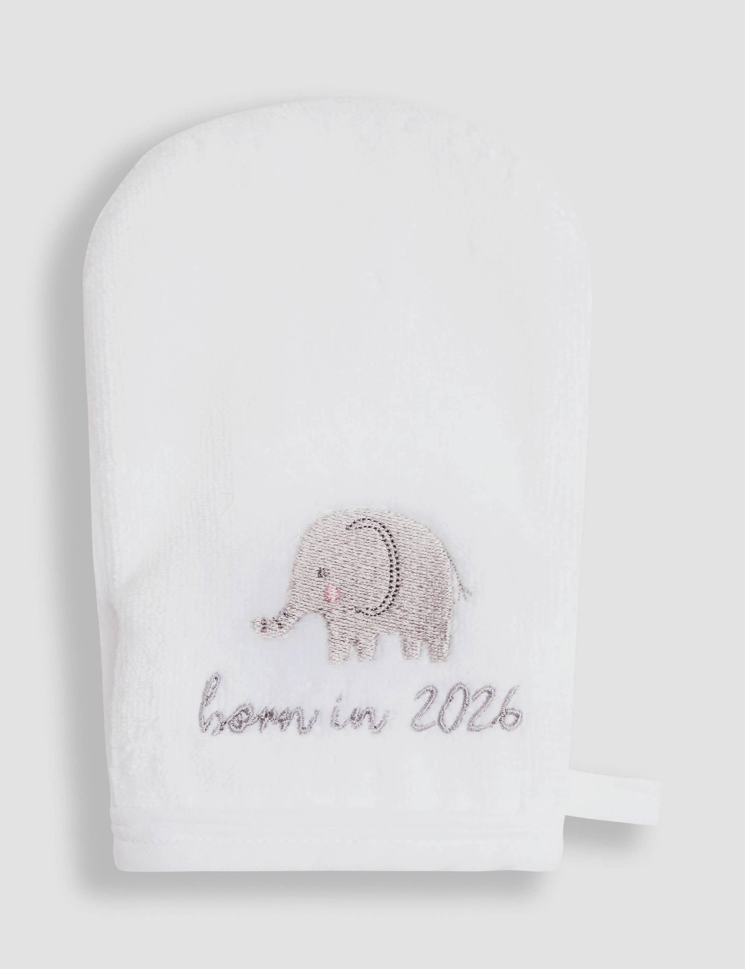 Pure Cotton Born In 2026 Hooded Towel 5 of 5