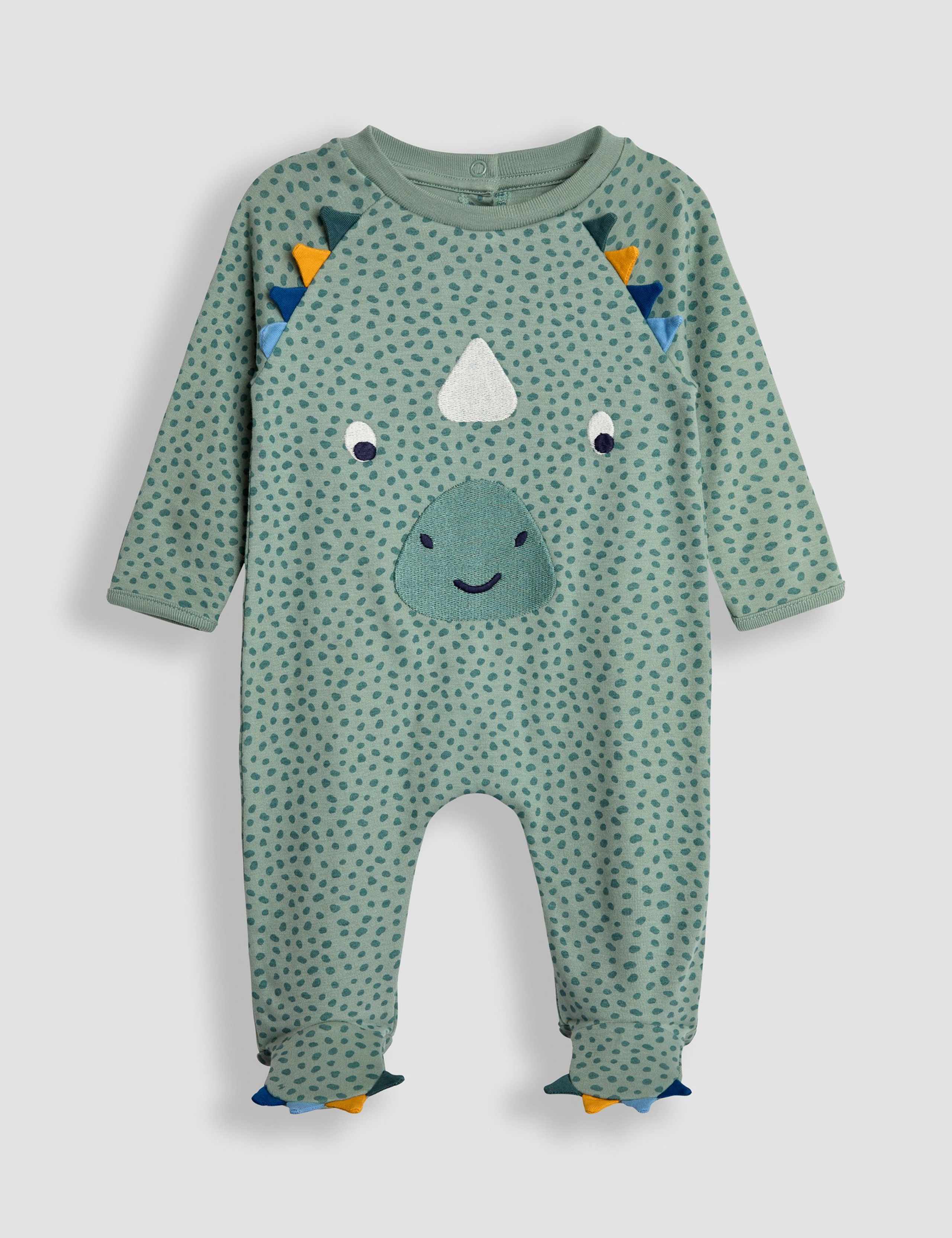 Pure Cotton Sleepsuit (0-12 Mths) 4 of 4