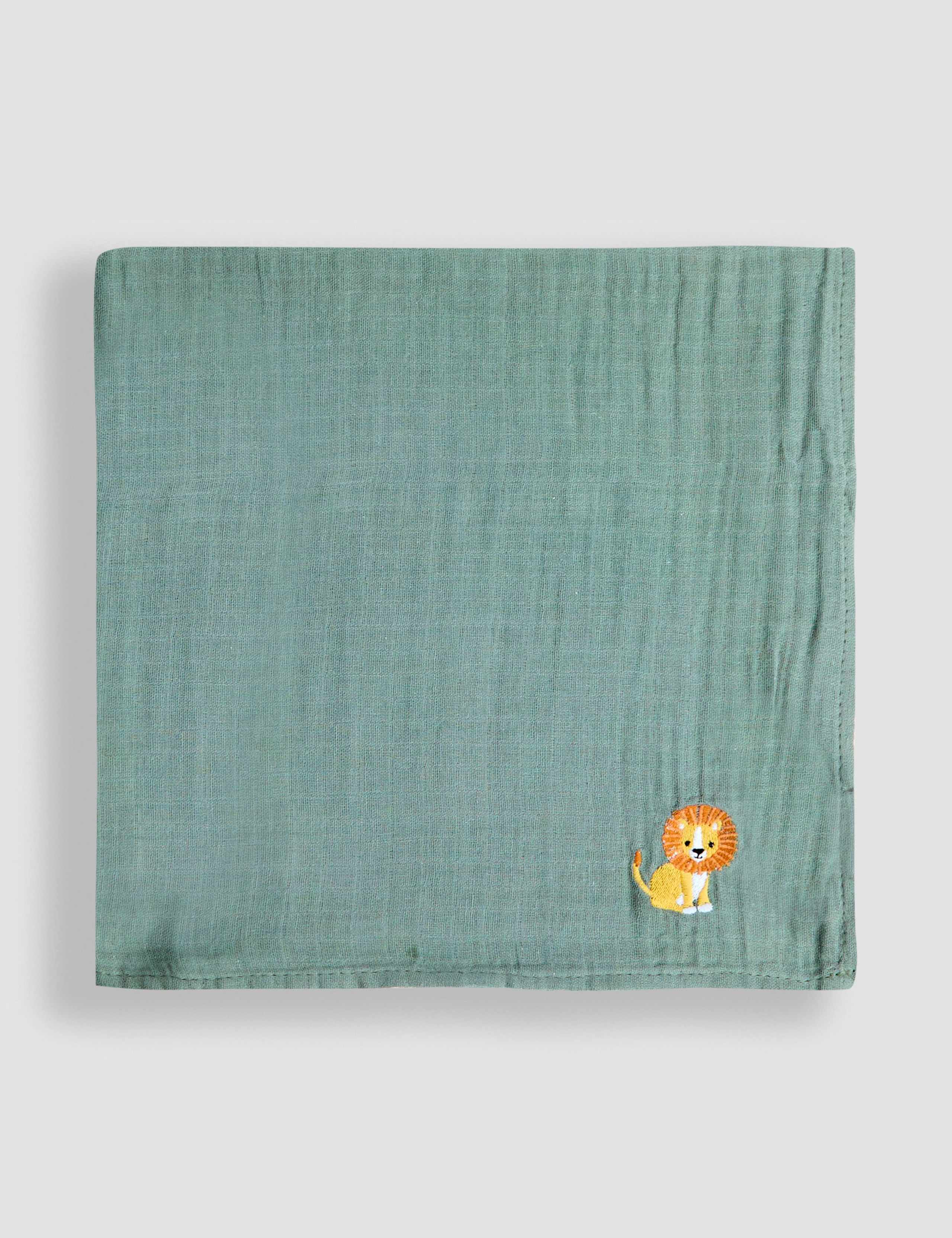 5pk Pure Cotton Safari Muslin Squares 5 of 6