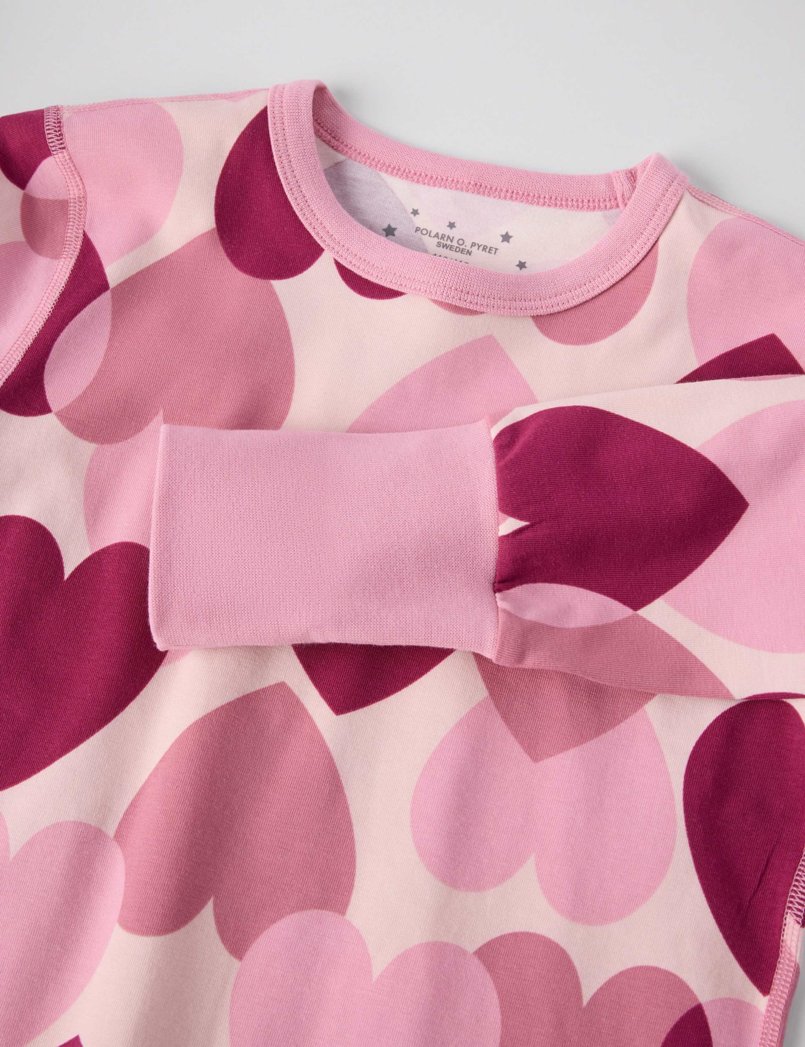 Cotton Rich Heart Print Pyjamas (1-10 Yrs) 6 of 6