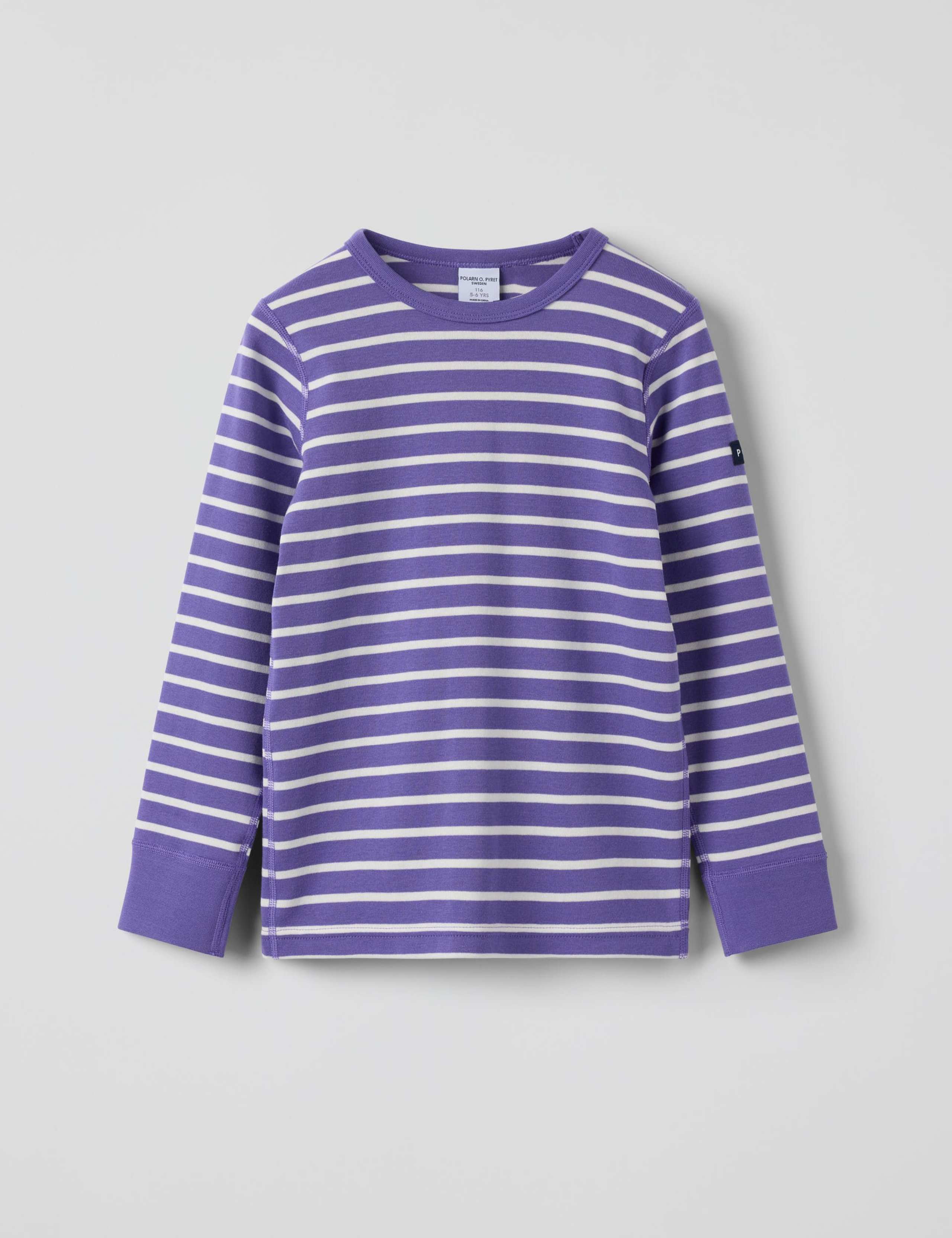 Pure Cotton Jersey Striped Top (1-10 Yrs) 1 of 3