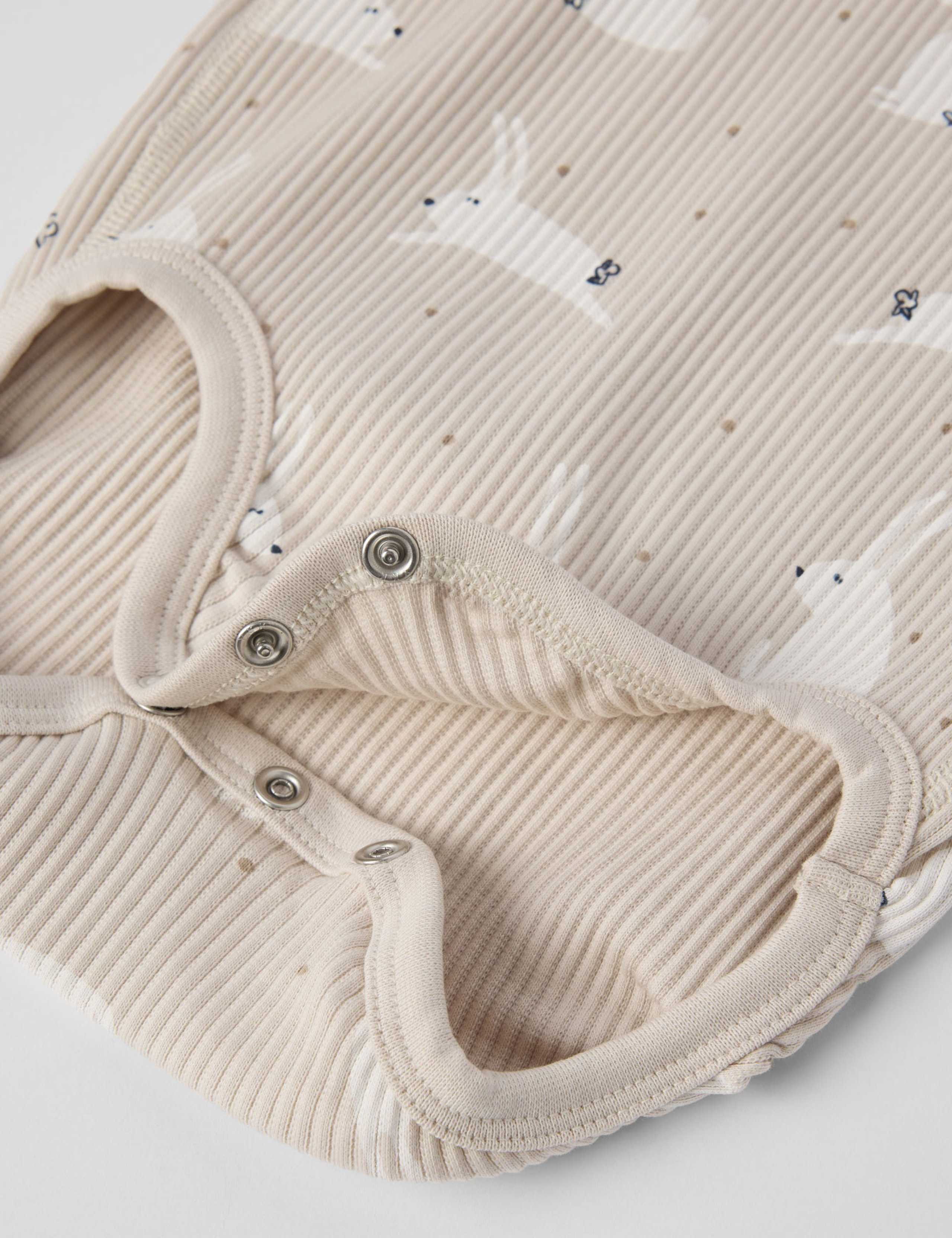 Cotton Rich Bodysuit (1-12 Mths) 2 of 3