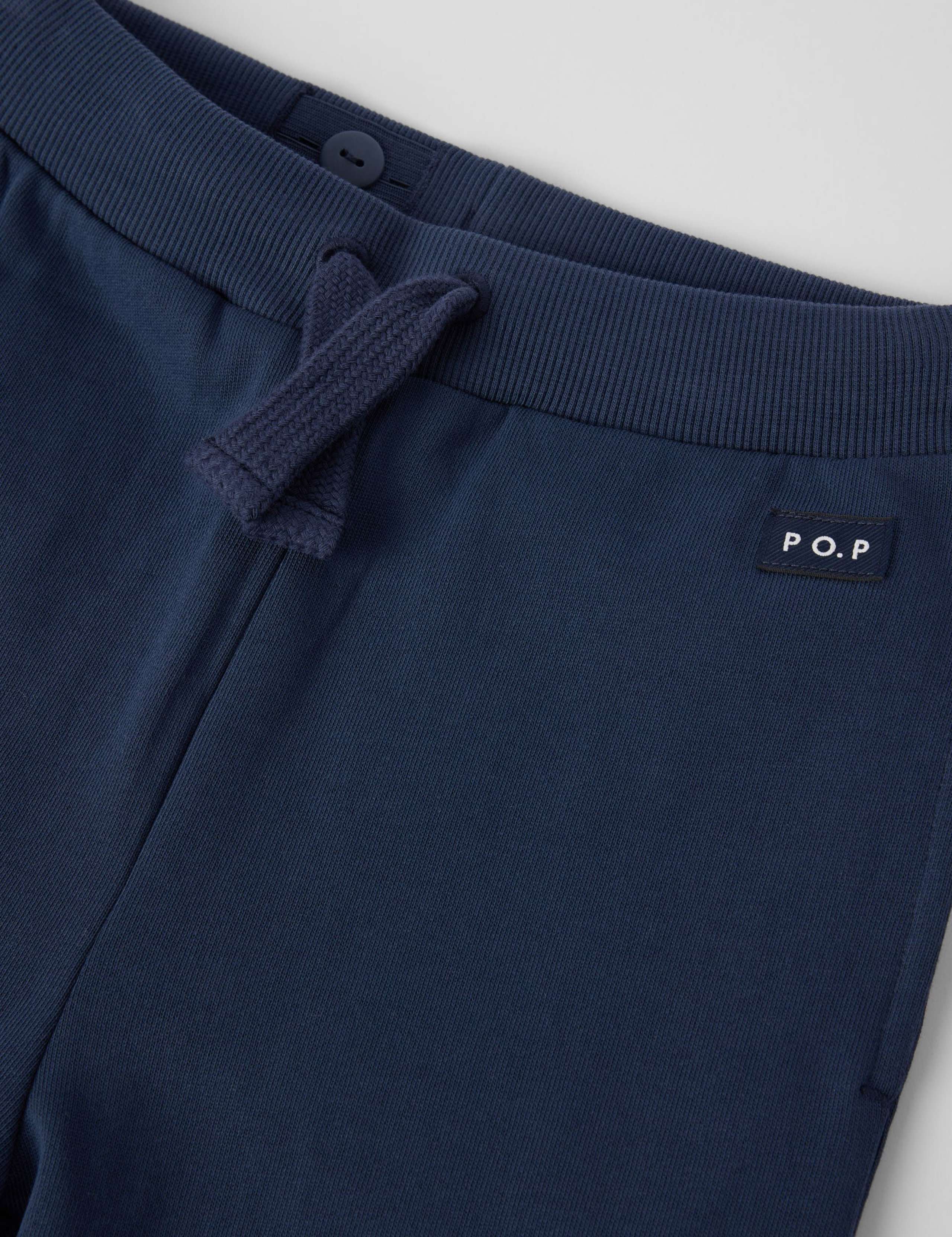 Pure Cotton Cuffed Cargo Joggers (1-10 Yrs) 3 of 4