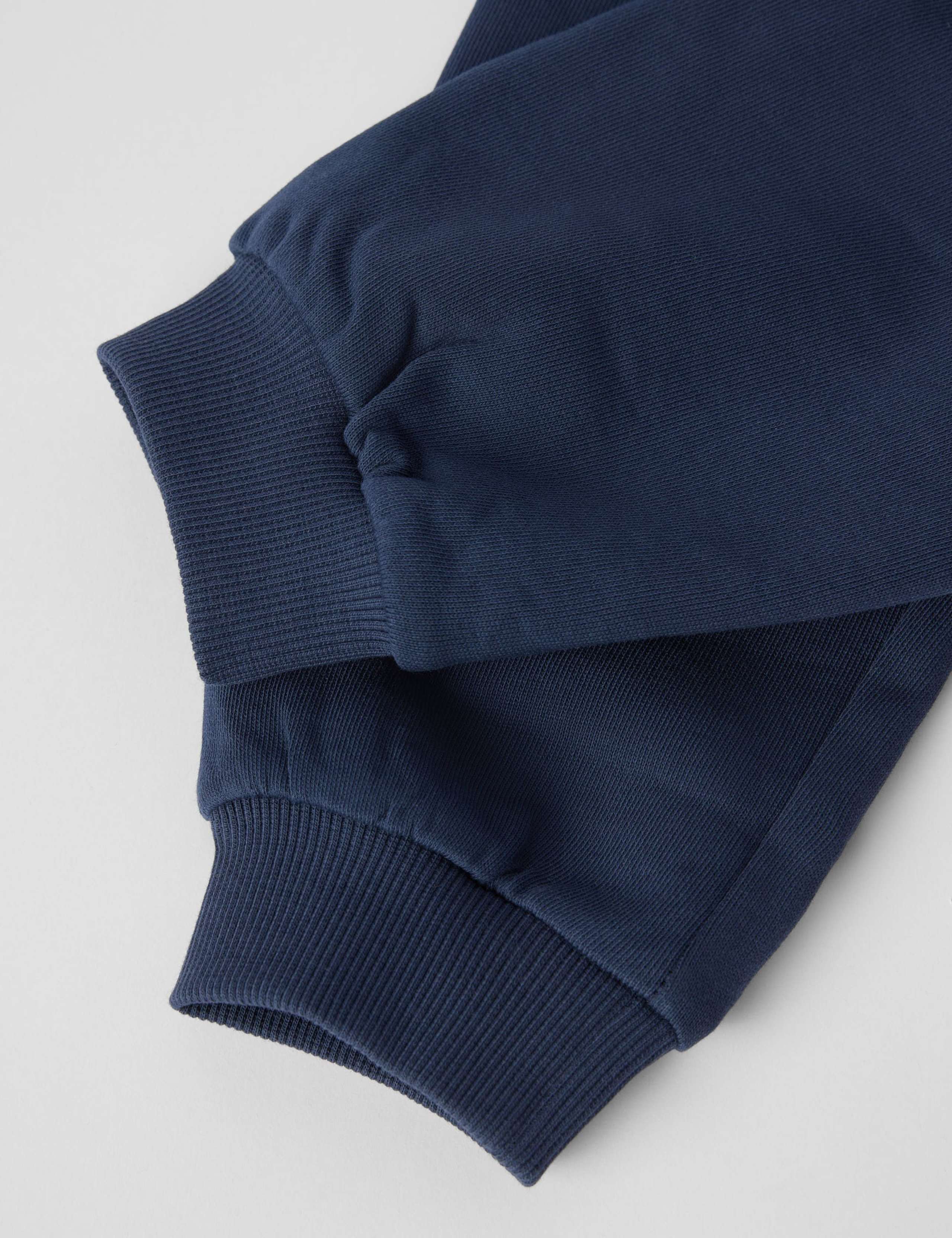 Pure Cotton Cuffed Cargo Joggers (1-10 Yrs) 4 of 4