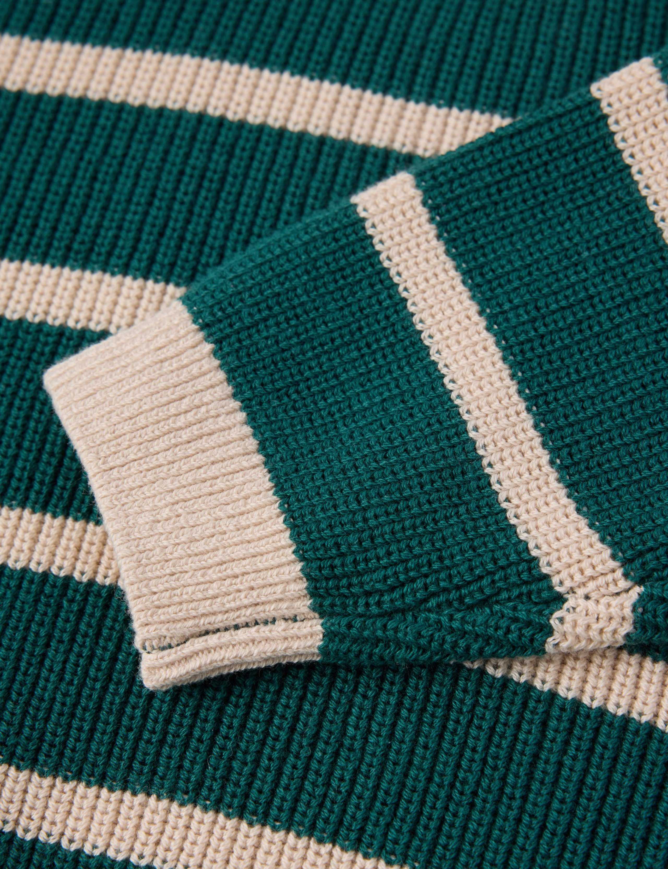 Pure Cotton Striped Jumper (1 Mth-2 Yrs) 2 of 3