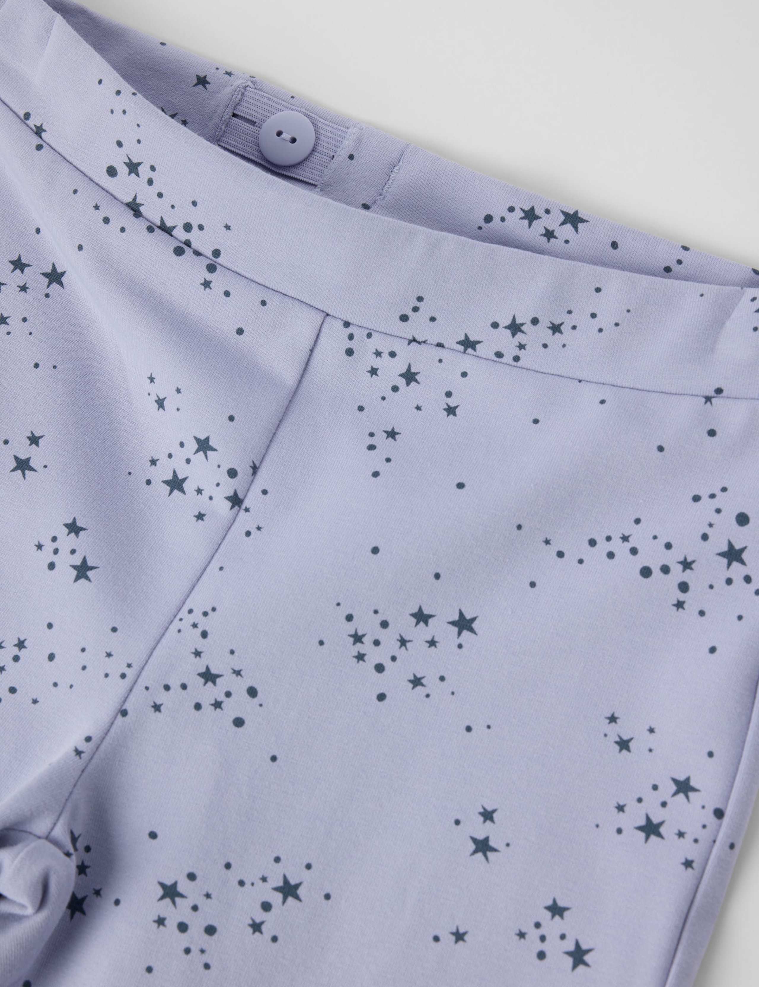 Cotton Rich Star Print Flared Leggings (1-10 Yrs) 3 of 3