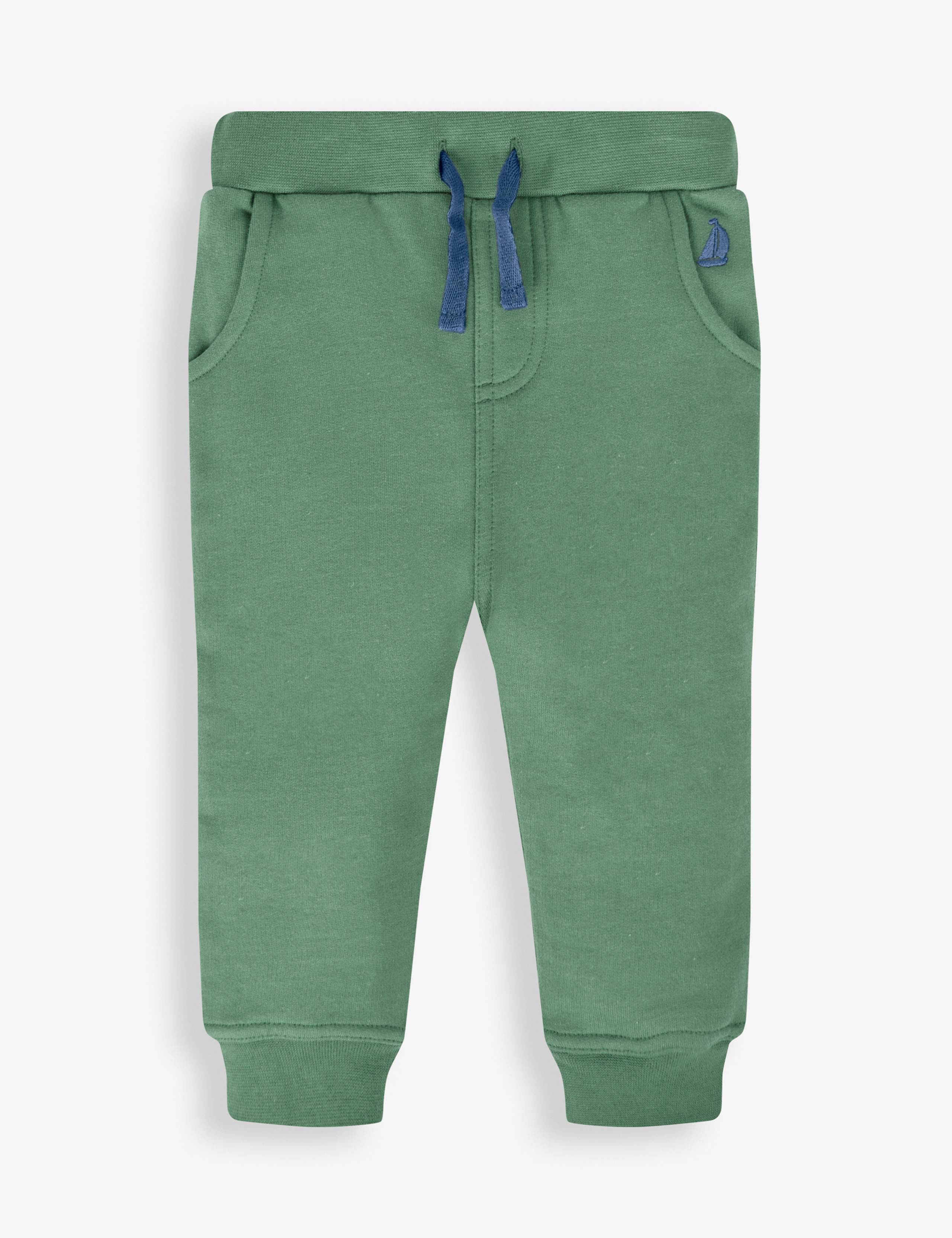2pk Relaxed Pure Cotton Joggers (6 Mths - 6 Yrs) 4 of 5
