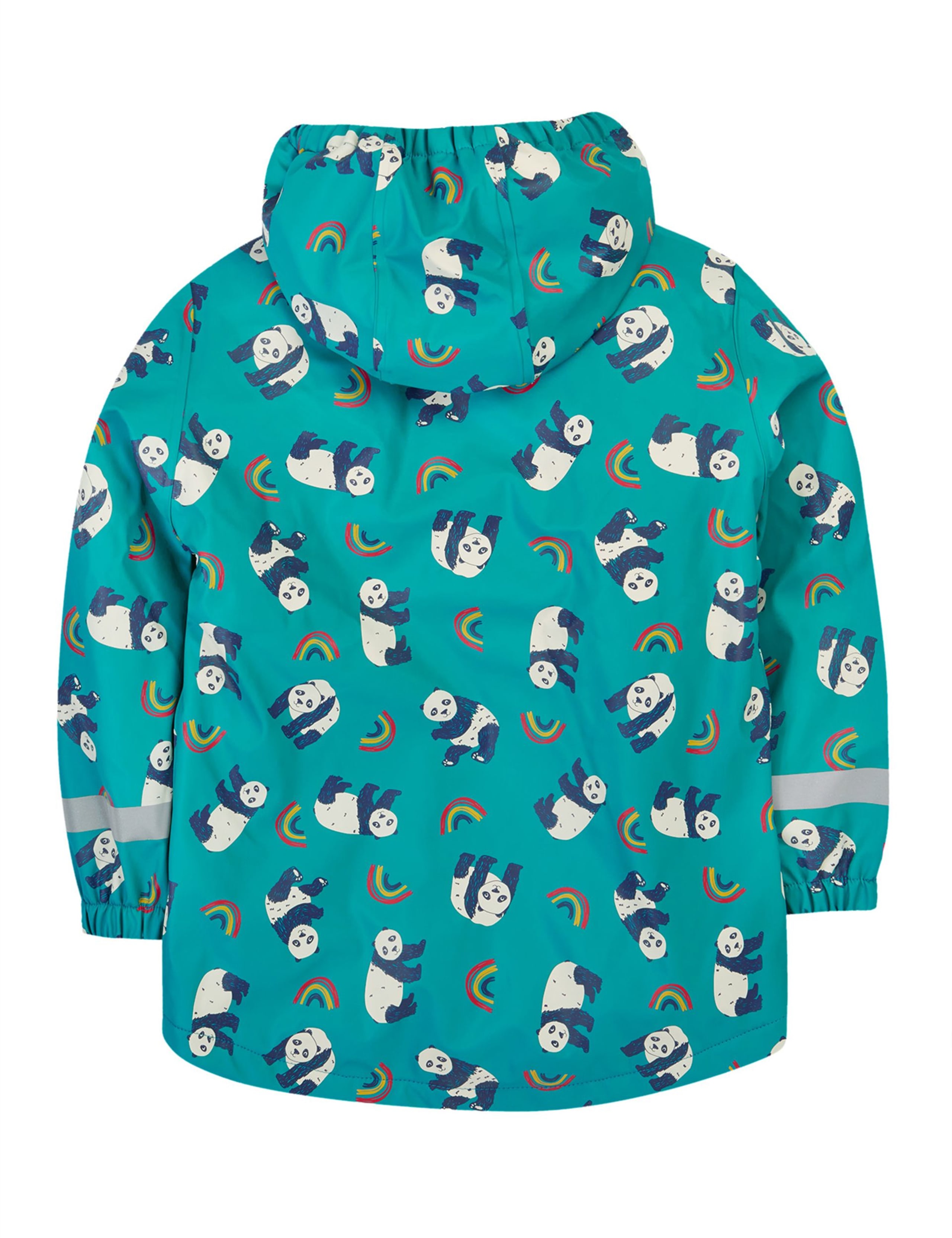 Panda Fleece Lined Hooded Raincoat (1-10 Yrs) 4 of 7