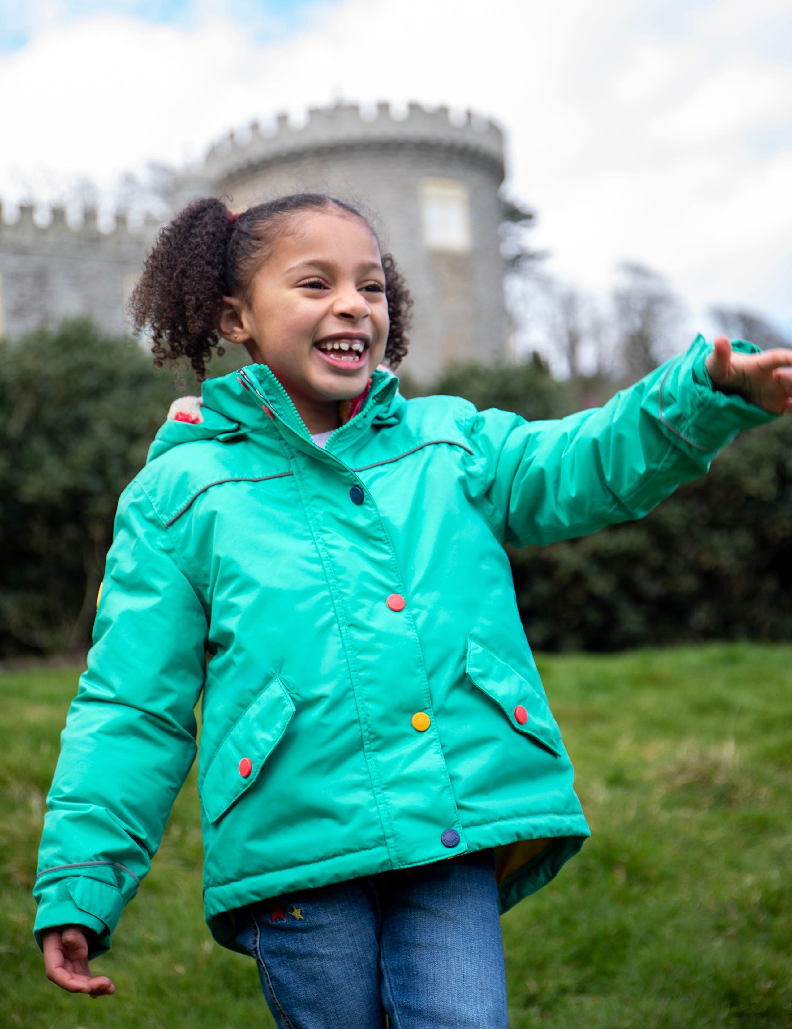 3 in 1 Hooded Raincoat (1-10 Yrs) 3 of 9