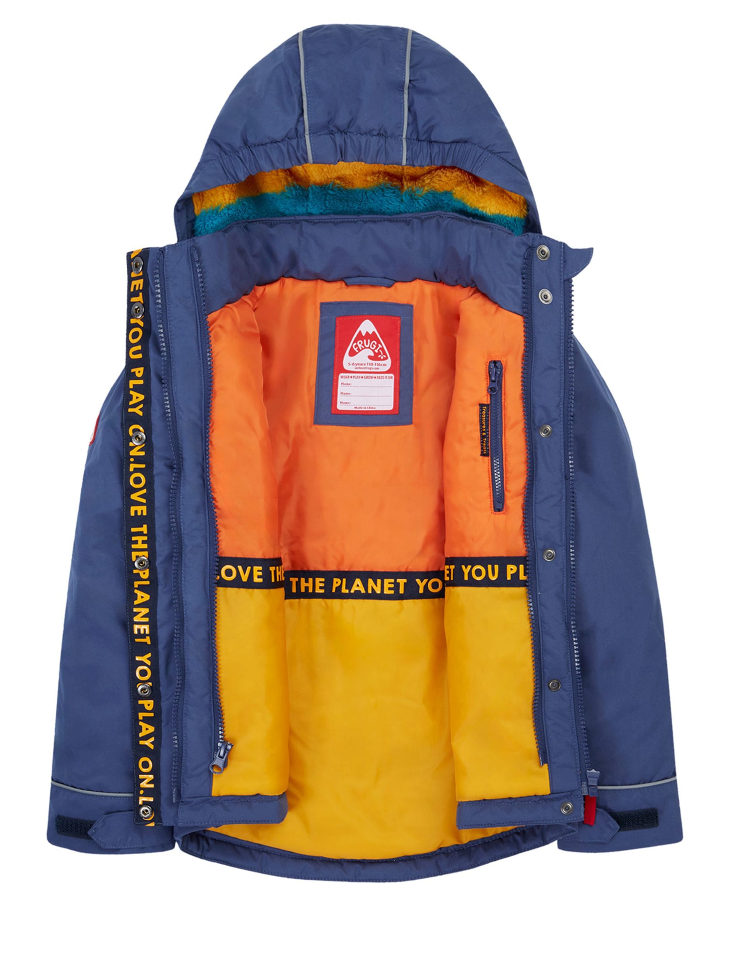 3-in-1 Hooded Fleece Lined Raincoat (1-10 Yrs) 5 of 9