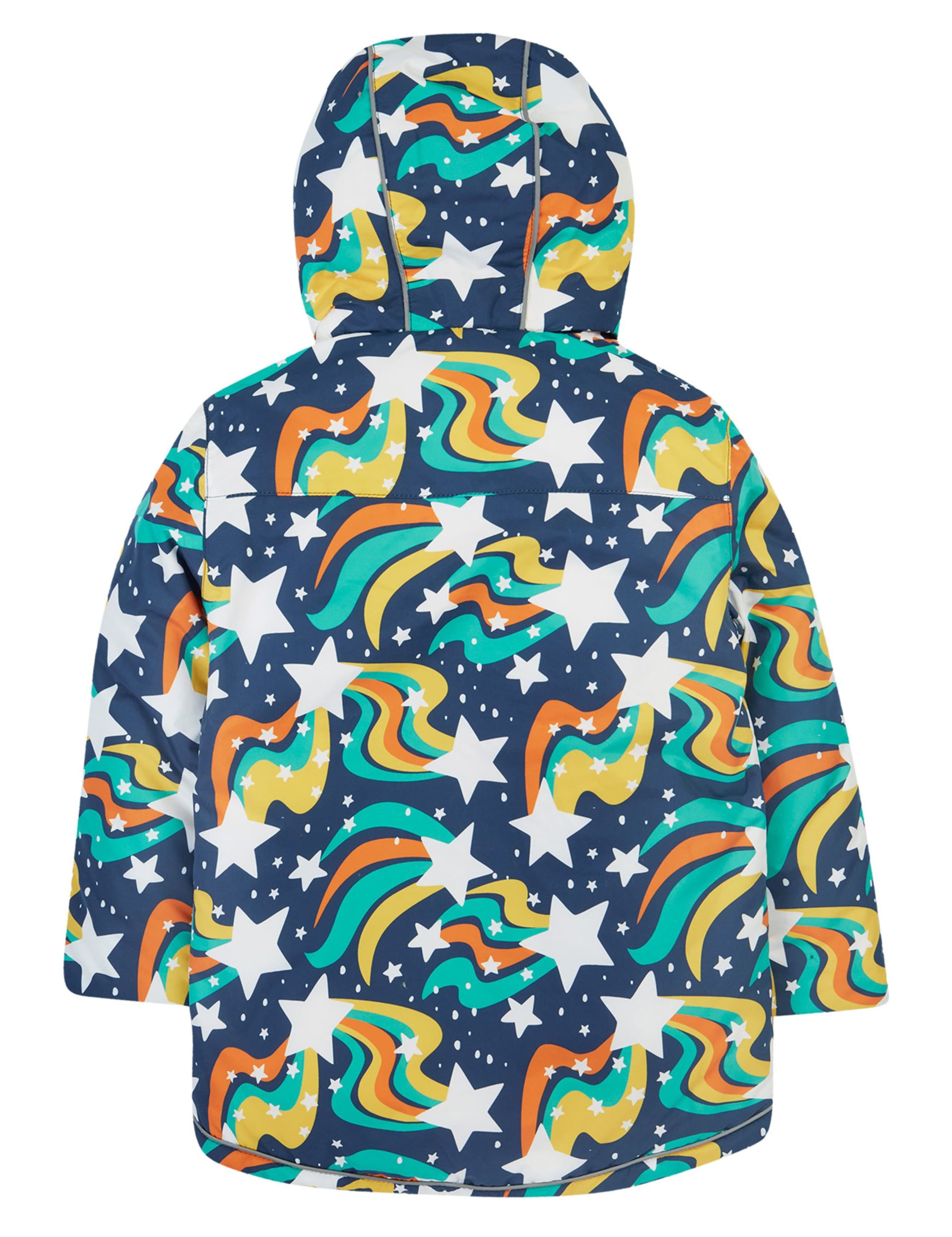 Printed Fleece Lined Raincoat (1-10 Yrs) 3 of 7