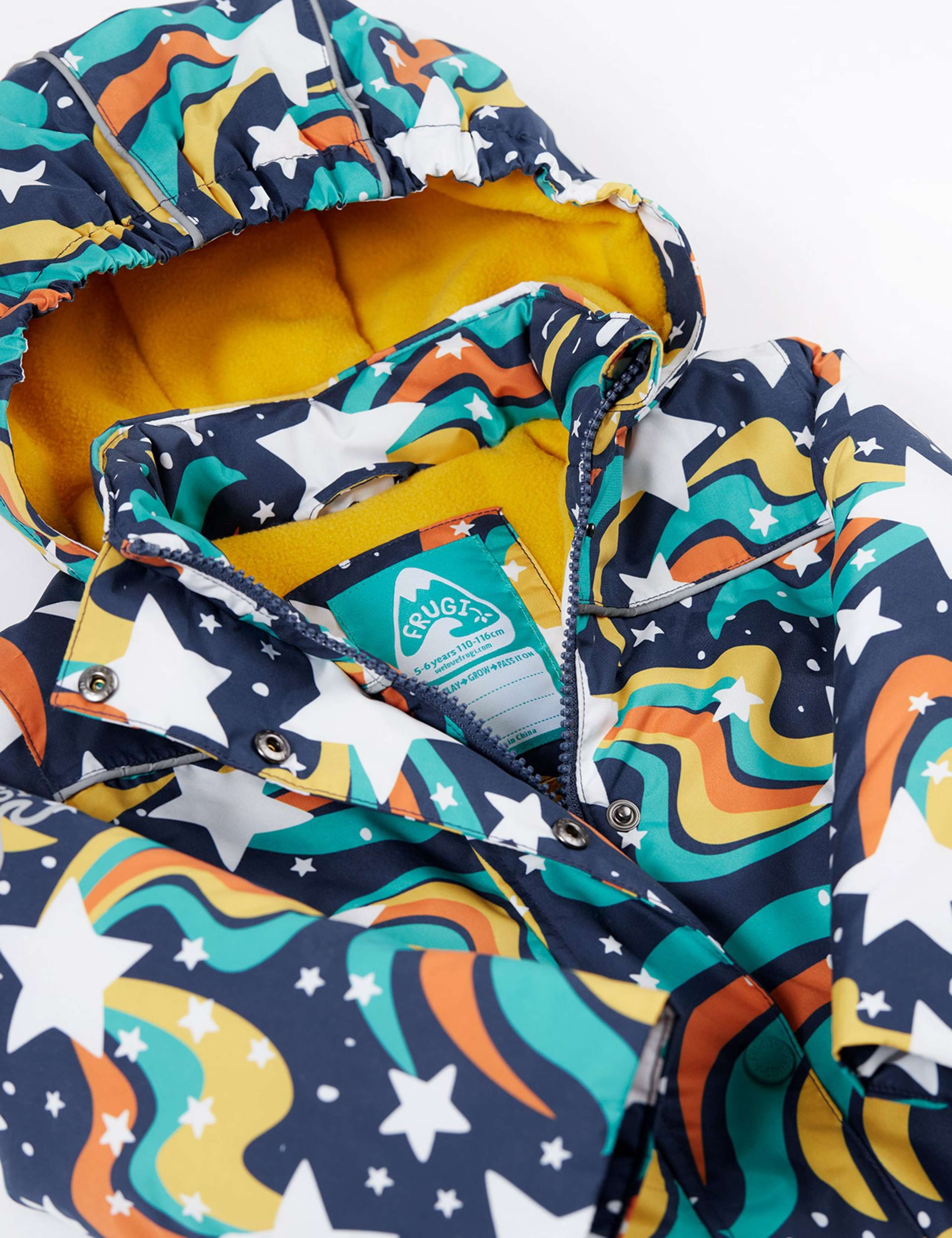 Printed Fleece Lined Raincoat (1-10 Yrs) 5 of 7