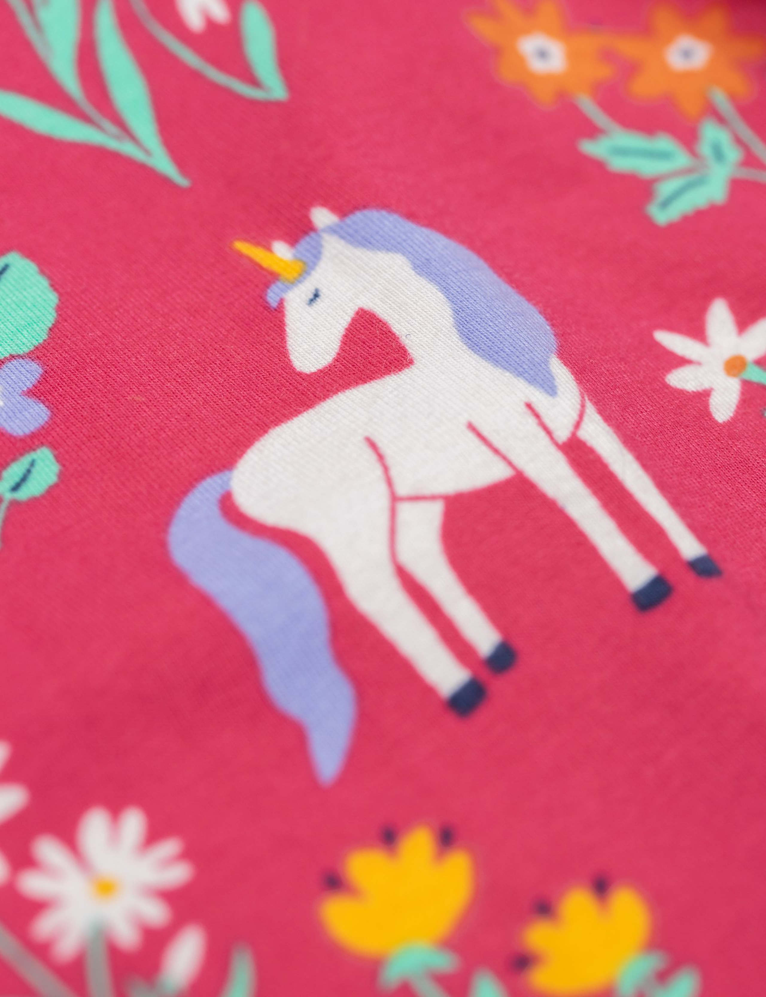 Cotton Rich Unicorn Dress (2-10 Yrs) 3 of 3