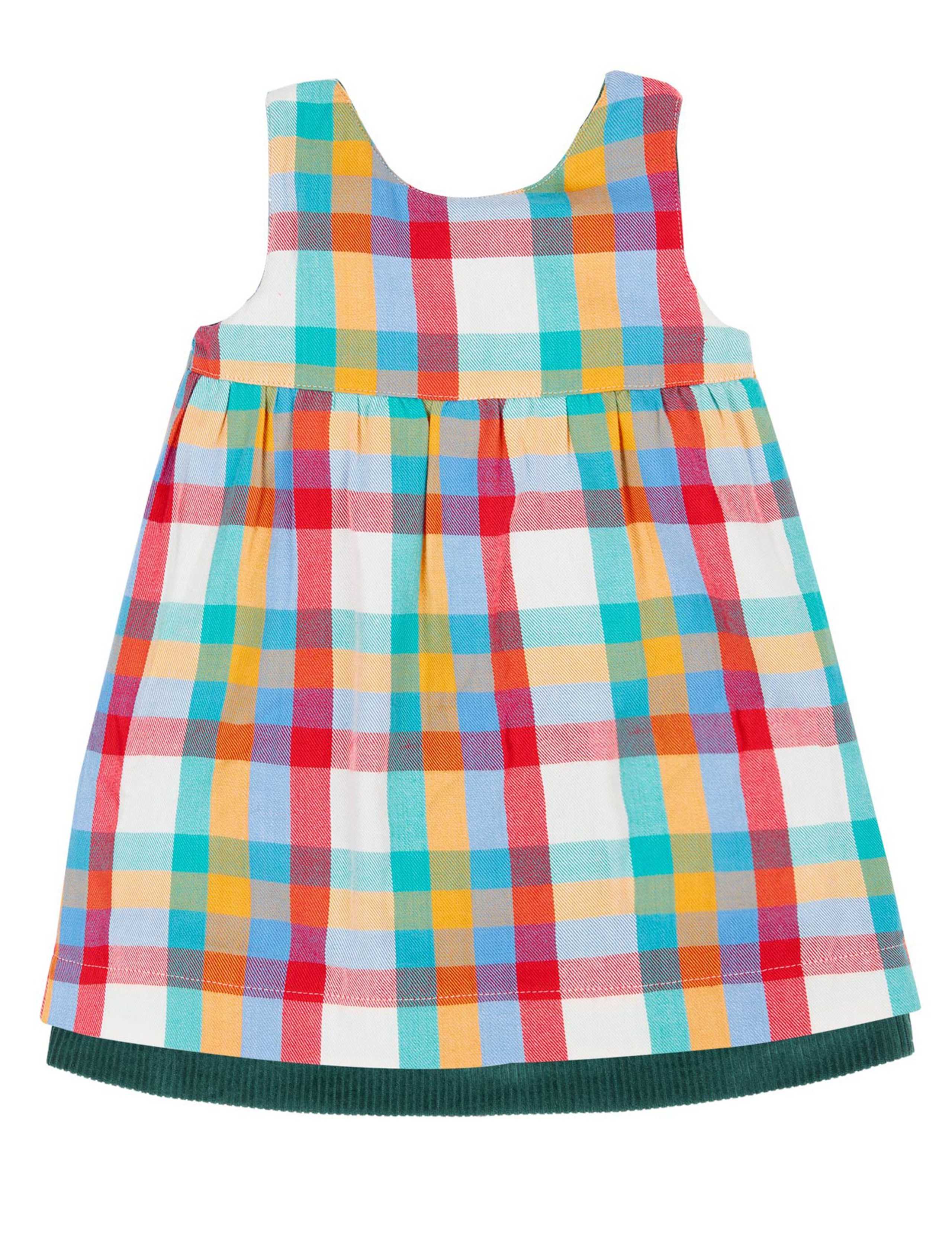Pure Cotton Reversible Dress (0-5 Yrs) 2 of 7