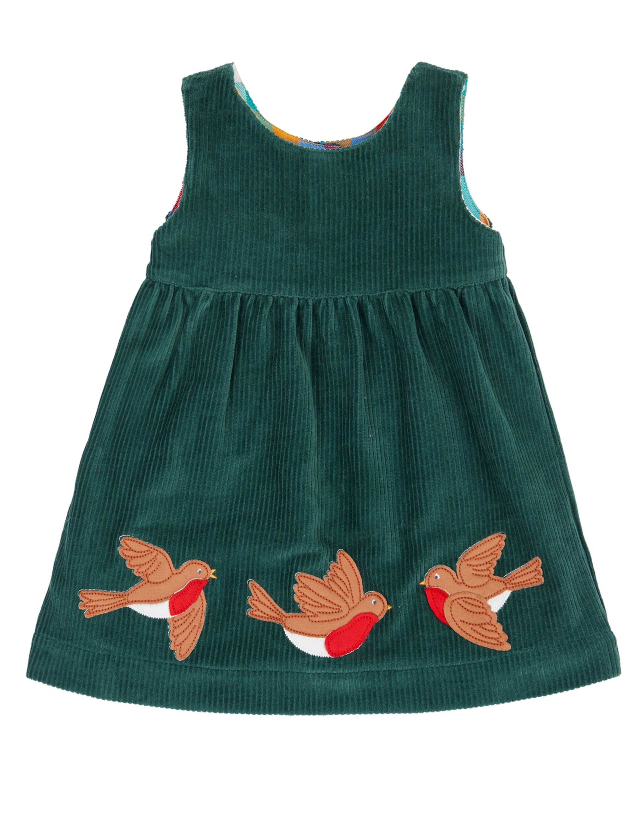 Pure Cotton Reversible Dress (0-5 Yrs) 6 of 7