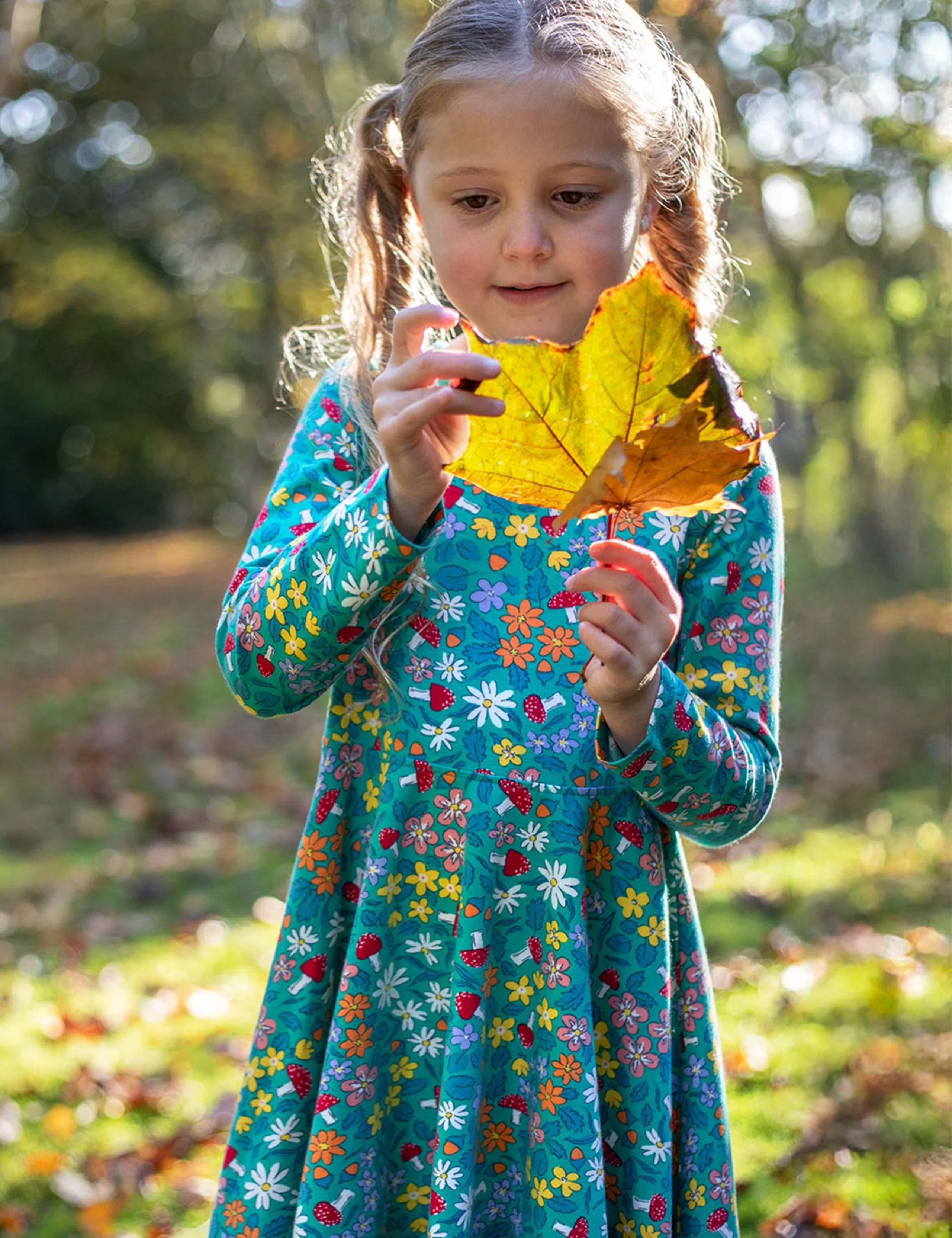 Cotton Rich Floral Skater Dress (2-12 Yrs) 3 of 5