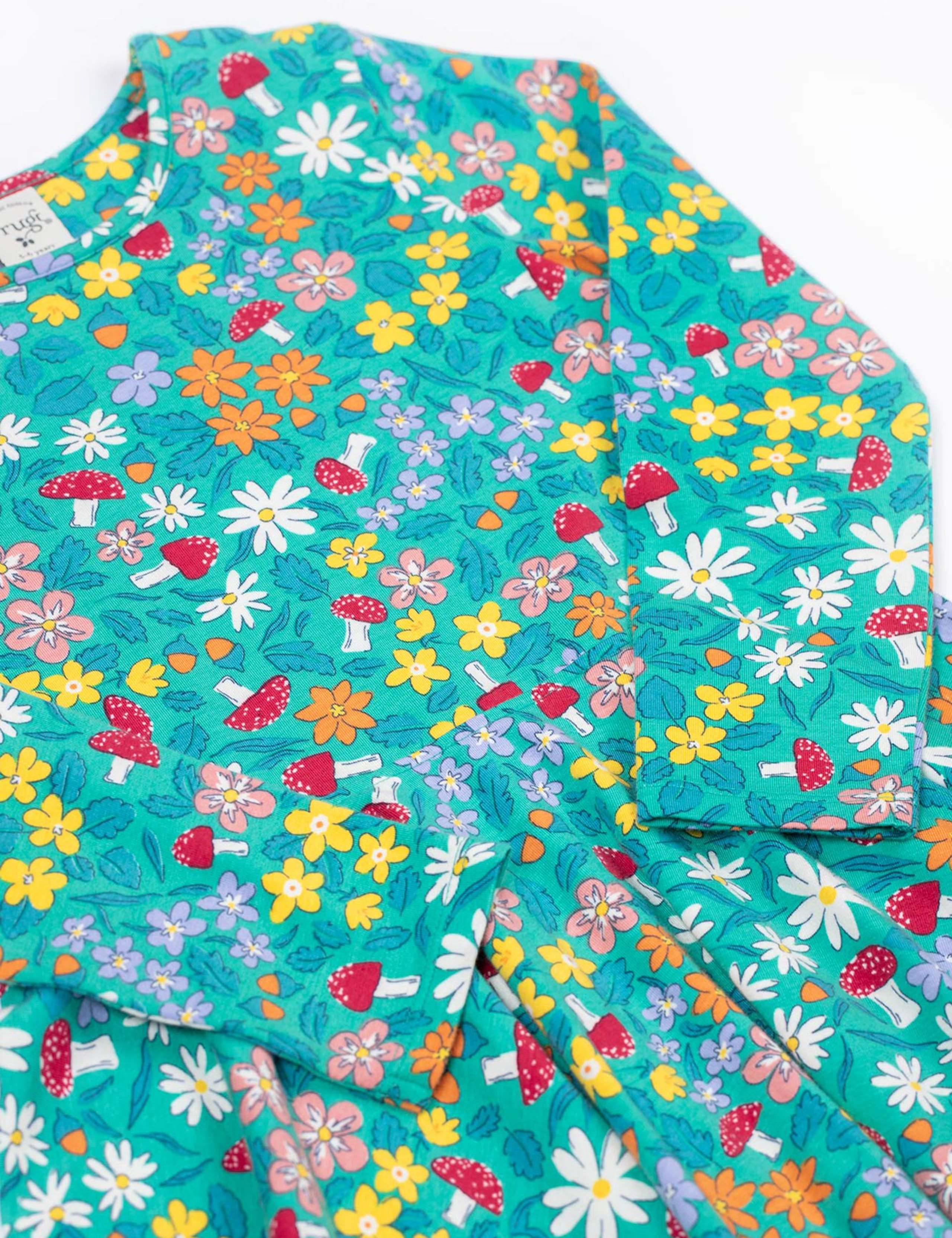 Cotton Rich Floral Skater Dress (2-12 Yrs) 5 of 5