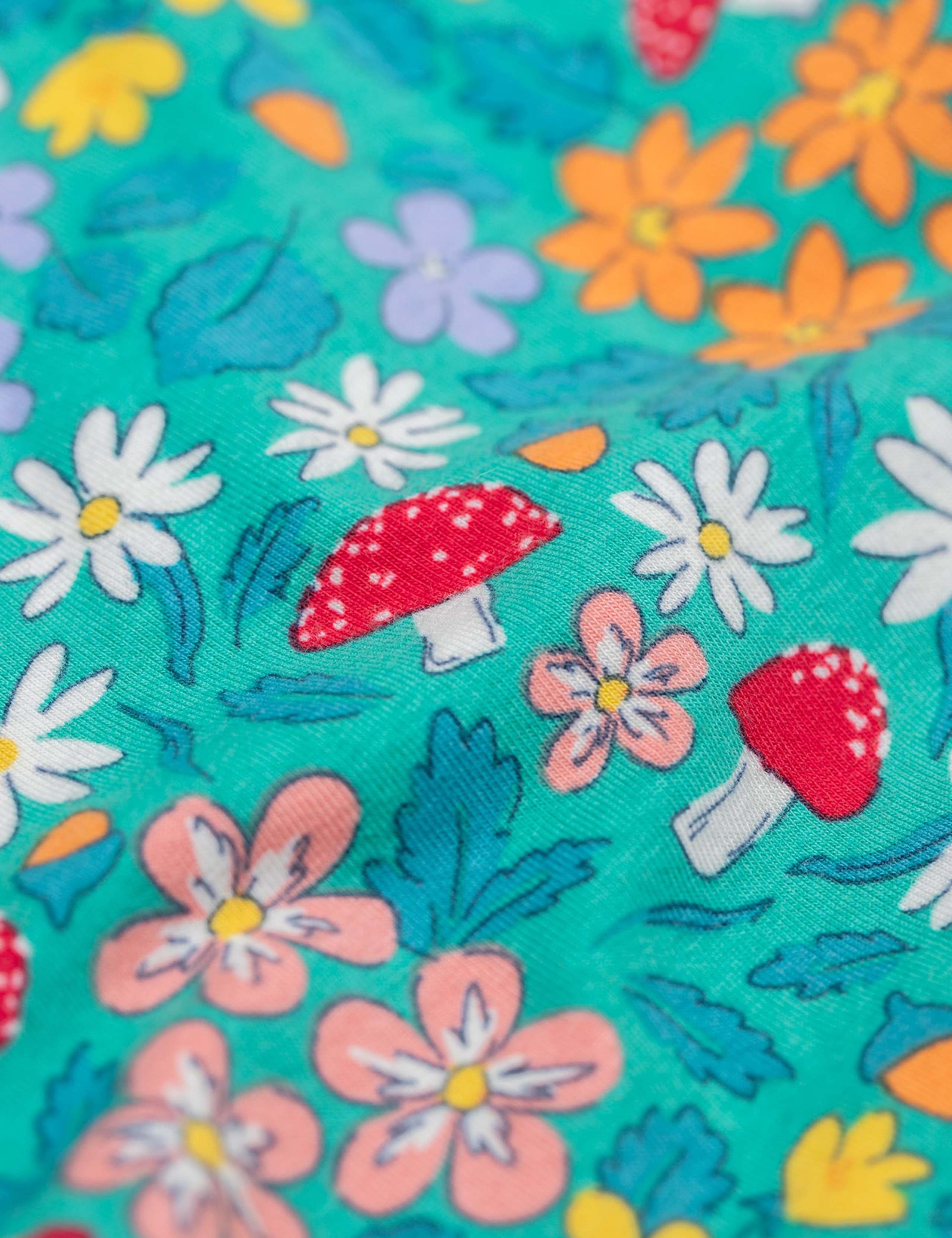 Cotton Rich Floral Skater Dress (2-12 Yrs) 2 of 5