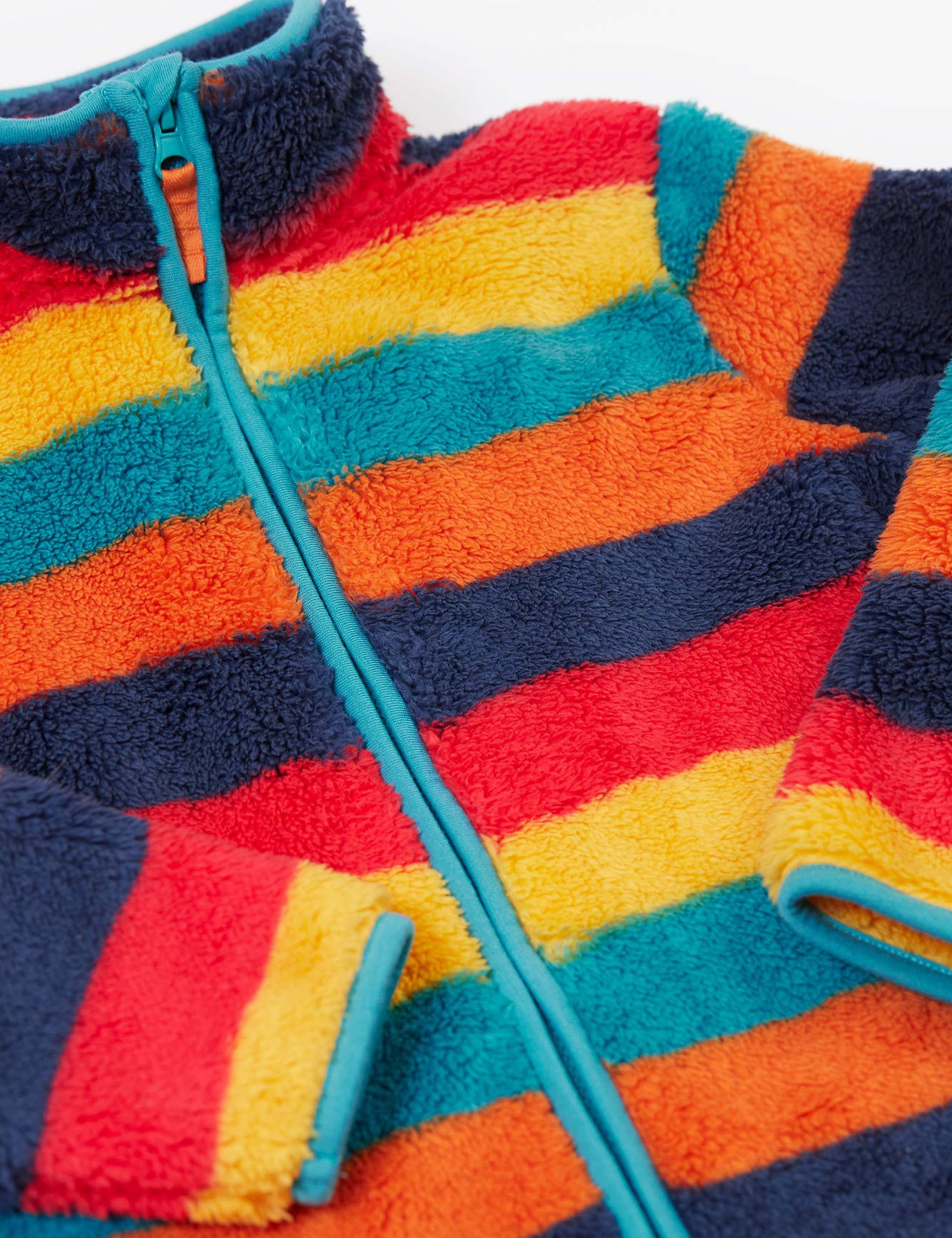 Fleece Striped Jacket (1-12 Yrs) 4 of 5