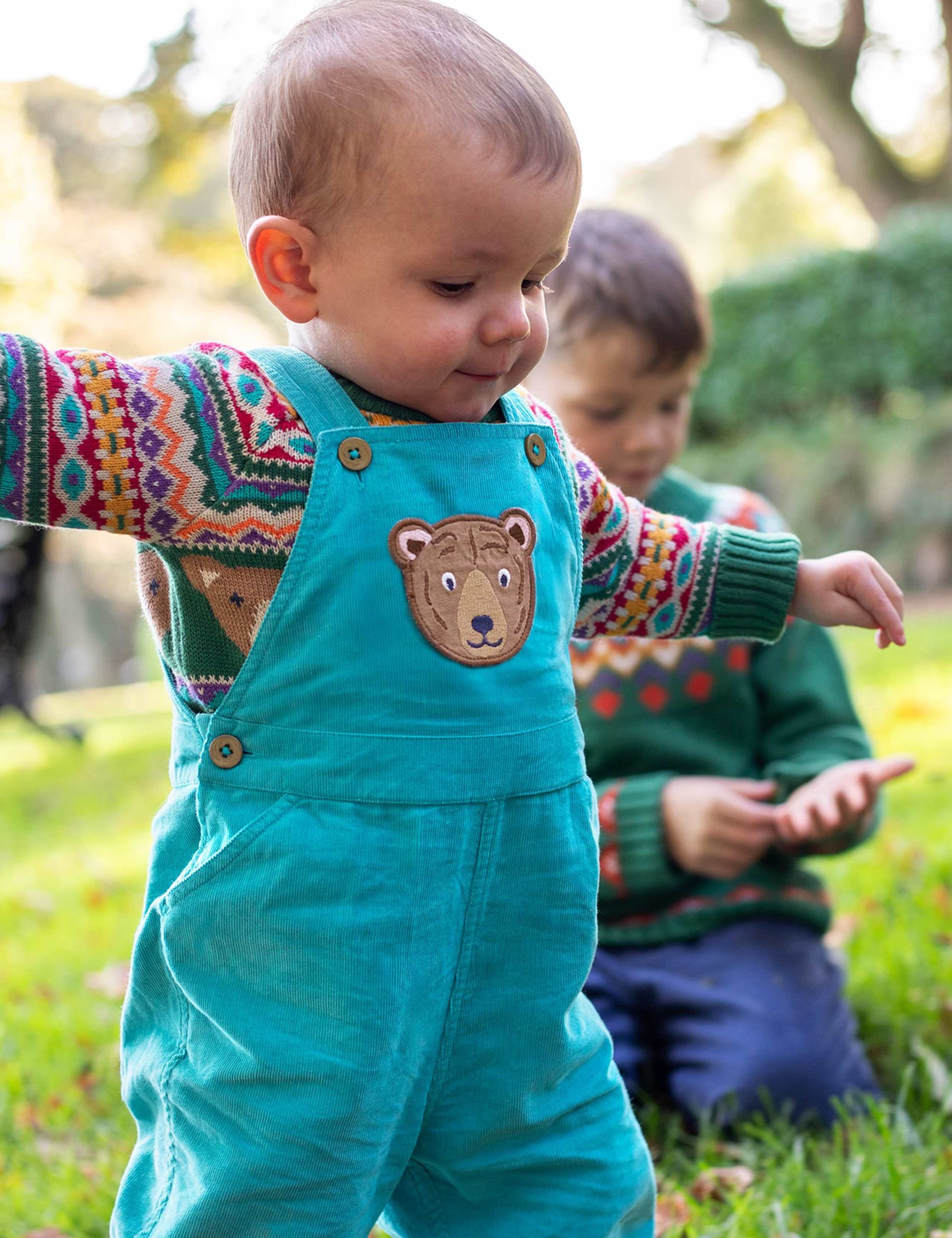 Pure Cotton Fair Isle Knitted Jumper (0-10 Yrs) 4 of 5