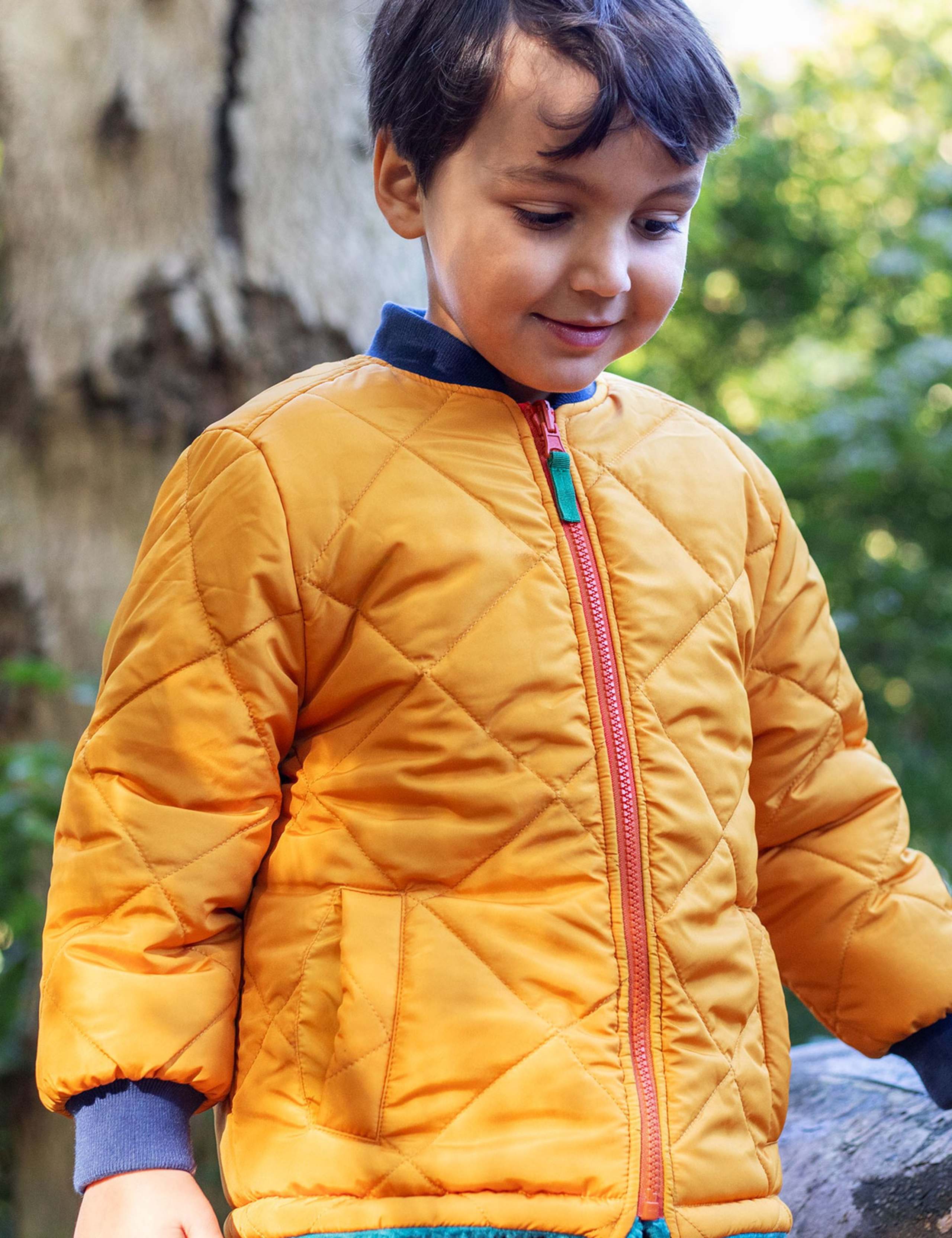 Reversible Quilted Fleece Zip Jacket (2-10 Yrs) 2 of 6