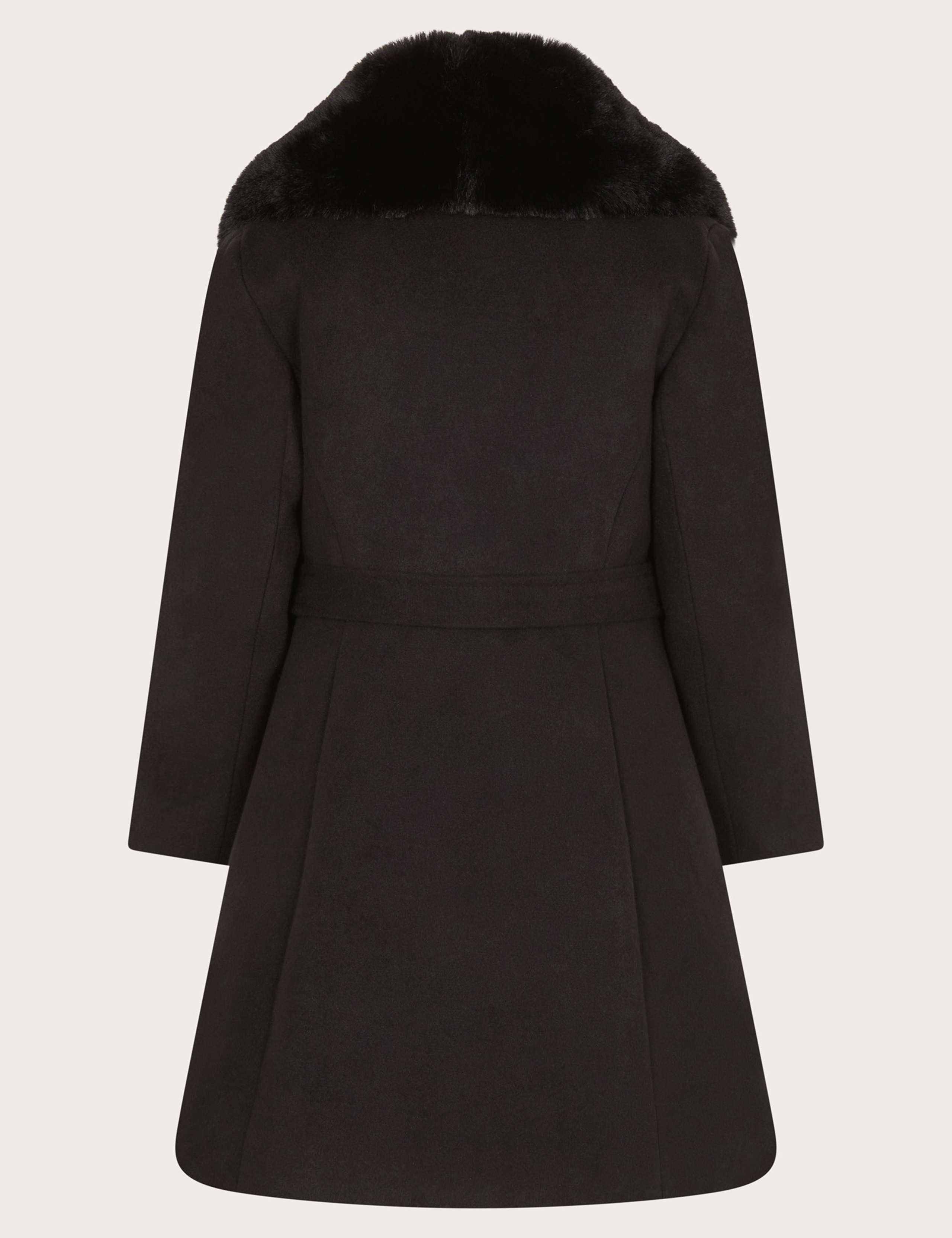 Belted Shawl Collar Coat (3-15 Yrs) 3 of 4