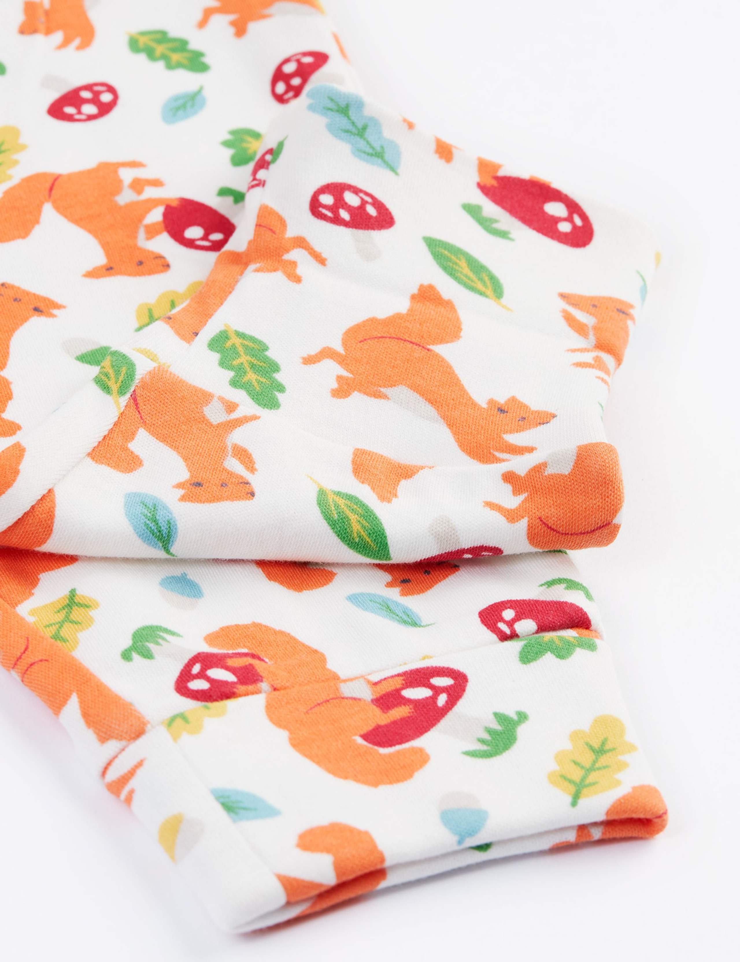 2pc Pure Cotton Striped Squirrel Outfit (0-3 Yrs) 3 of 3