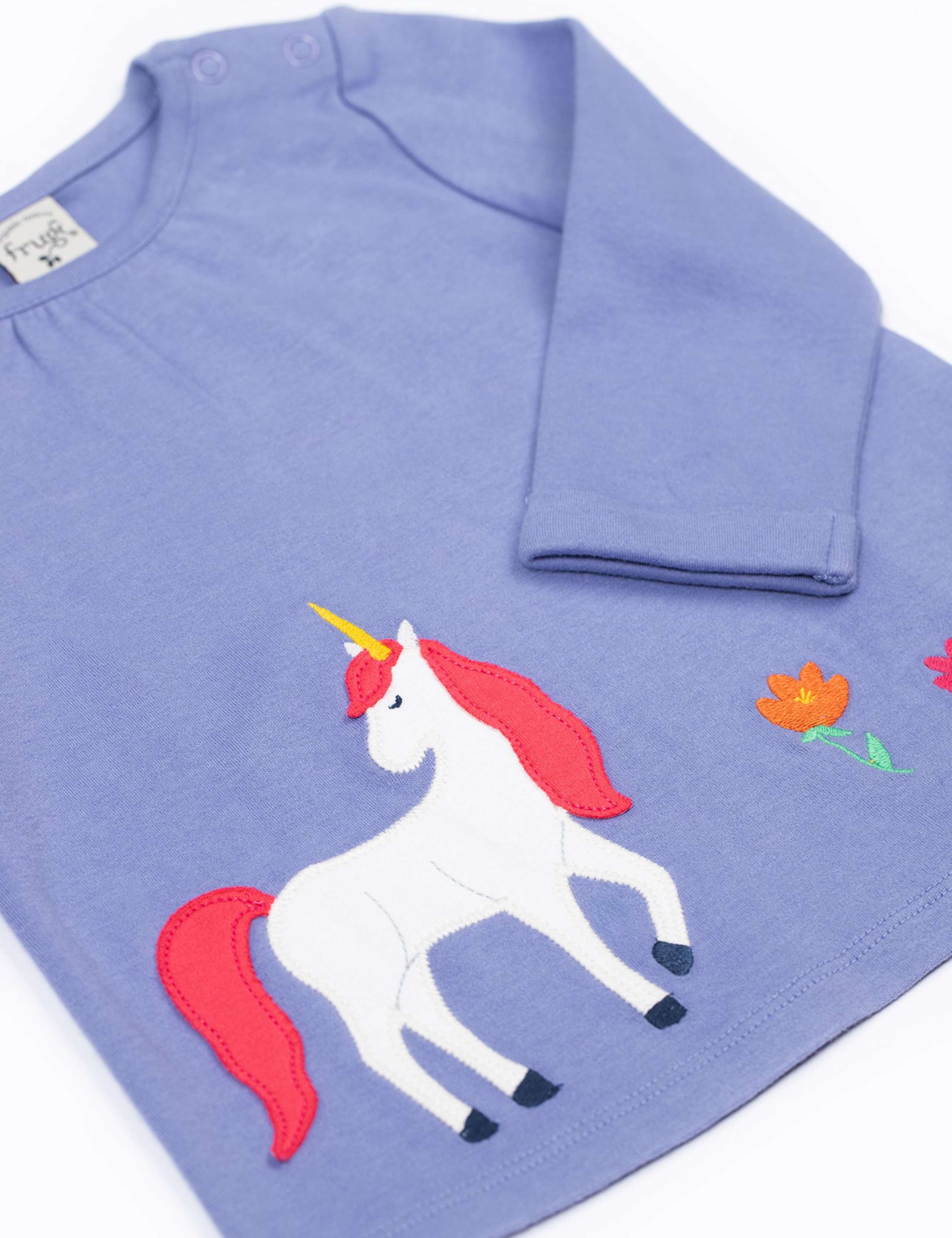 2pc Cotton Rich Unicorn Top & Bottom Outfit (0-5 Yrs) 3 of 3