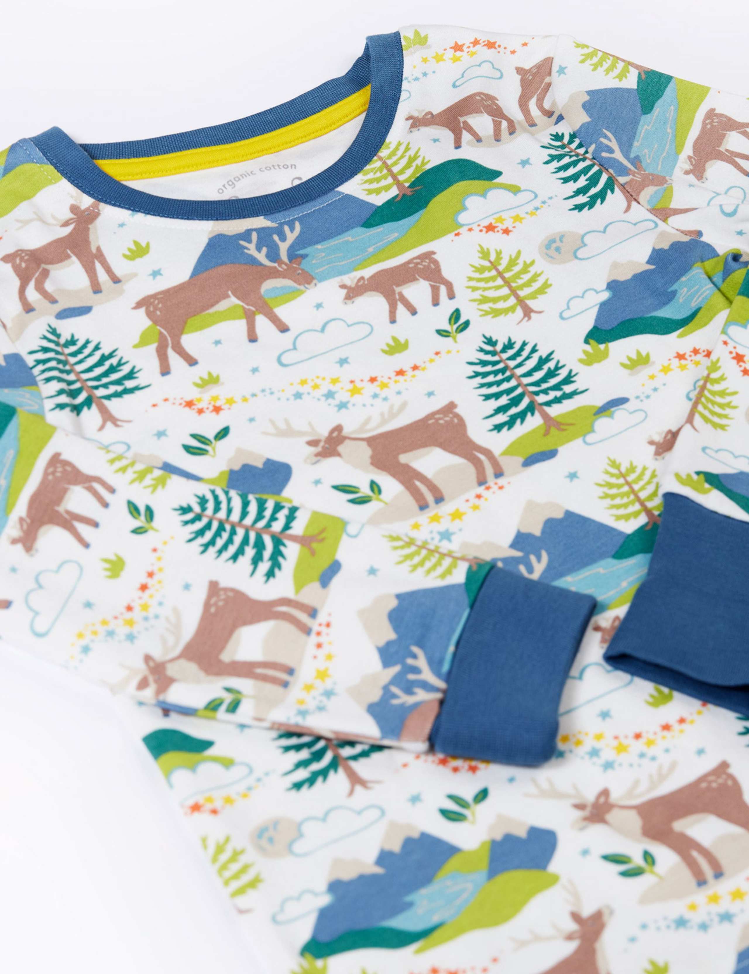 Pure Cotton Printed Pyjamas (18 Mths-12 Yrs) 2 of 3