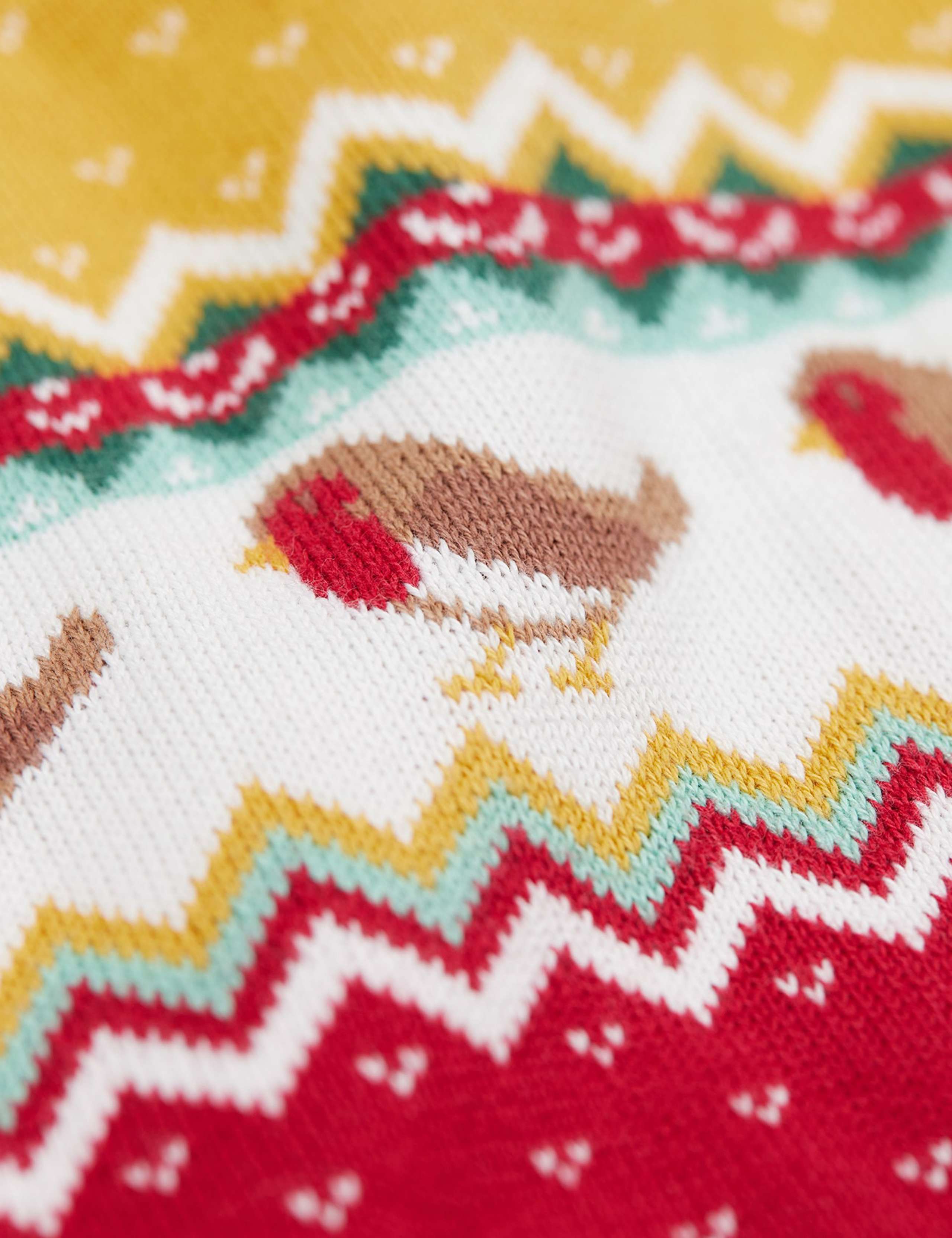 Pure Cotton Knitted Romper (0-24 Mths) 2 of 4