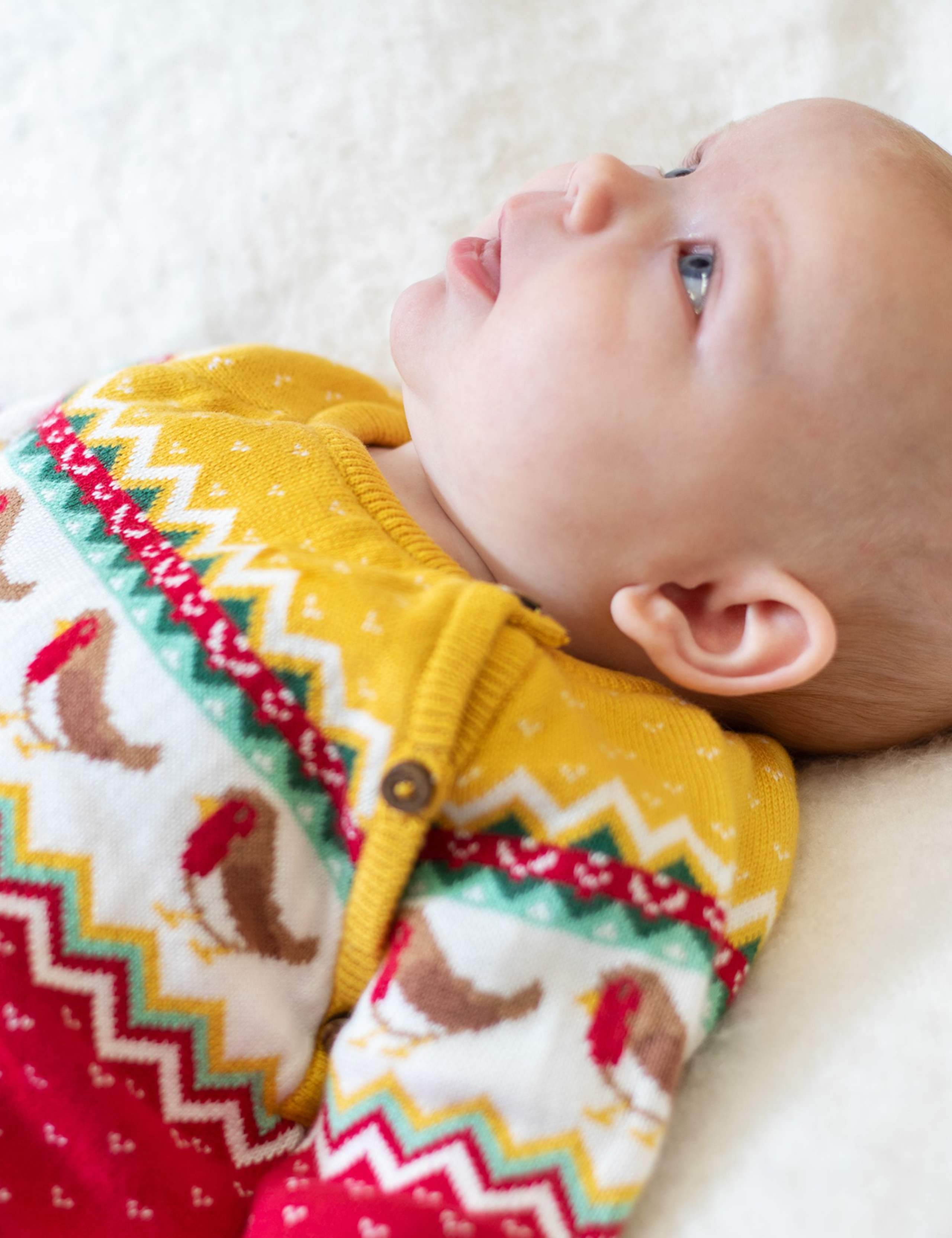 Pure Cotton Knitted Romper (0-24 Mths) 4 of 4