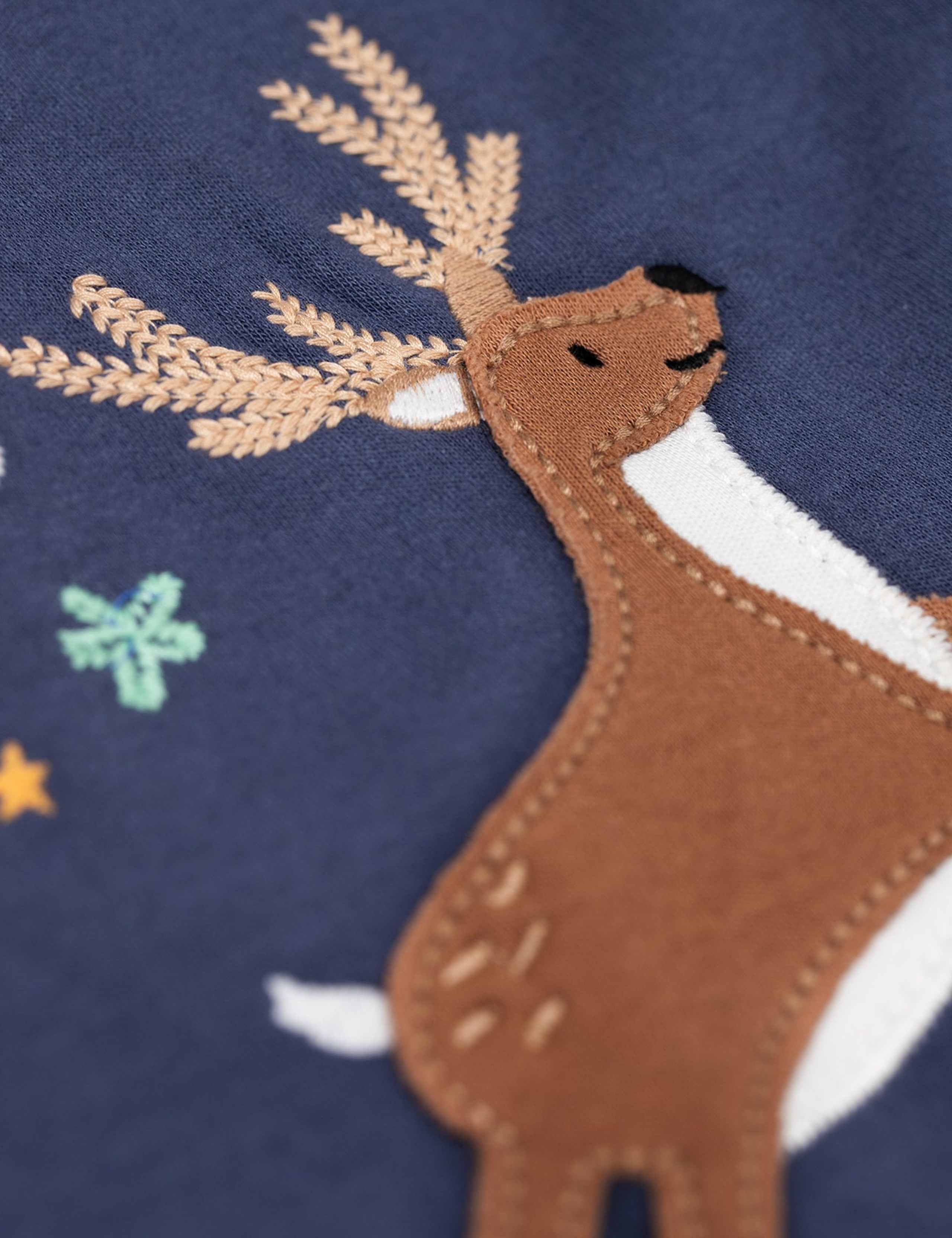 Pure Cotton Deer Top (0-5 Yrs) 2 of 3