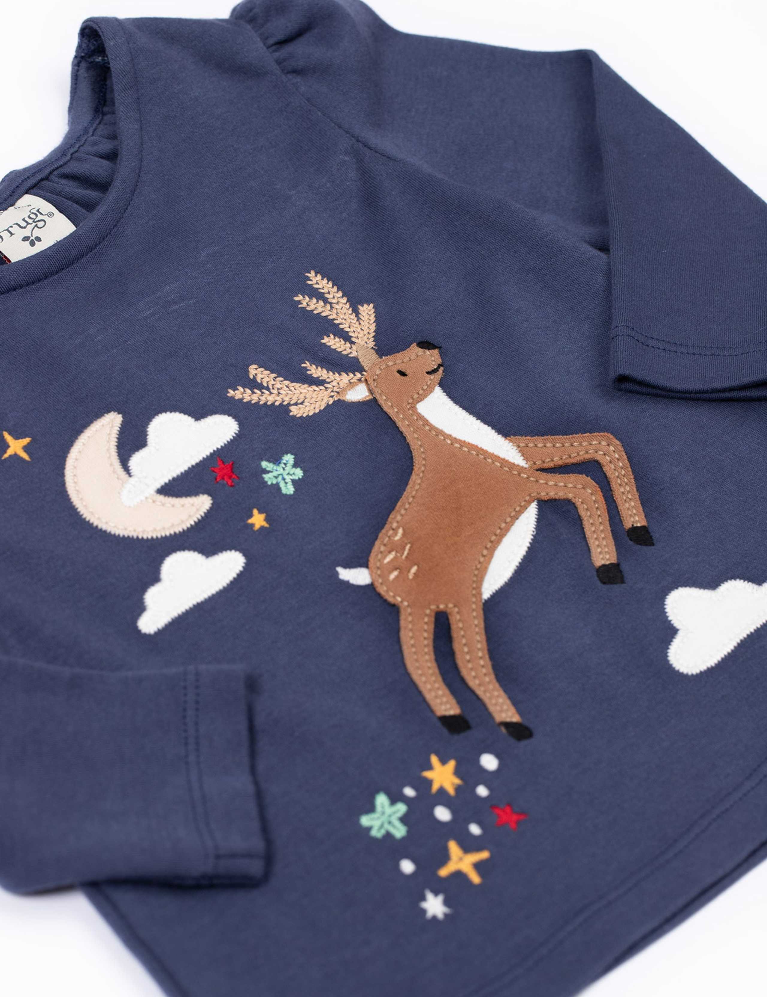 Pure Cotton Deer Top (0-5 Yrs) 3 of 3