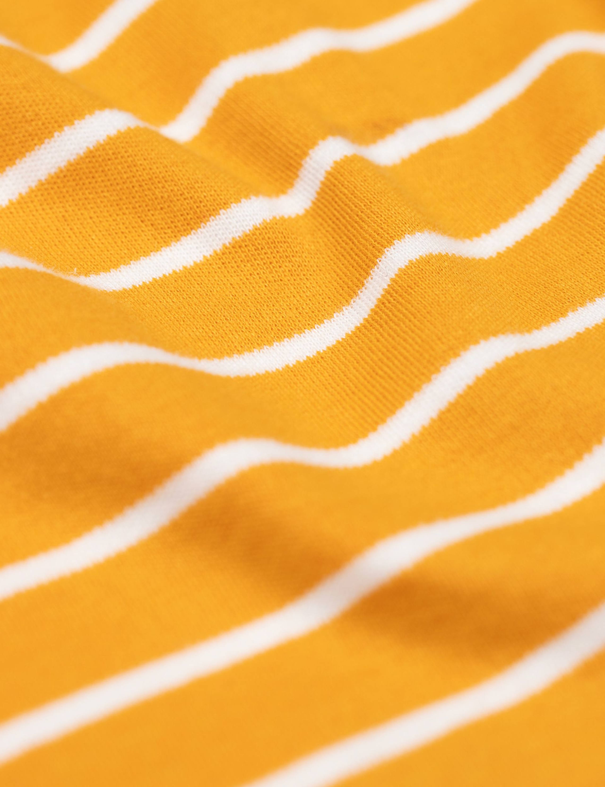 Pure Cotton Striped Bird Top (0-4 Yrs) 3 of 3