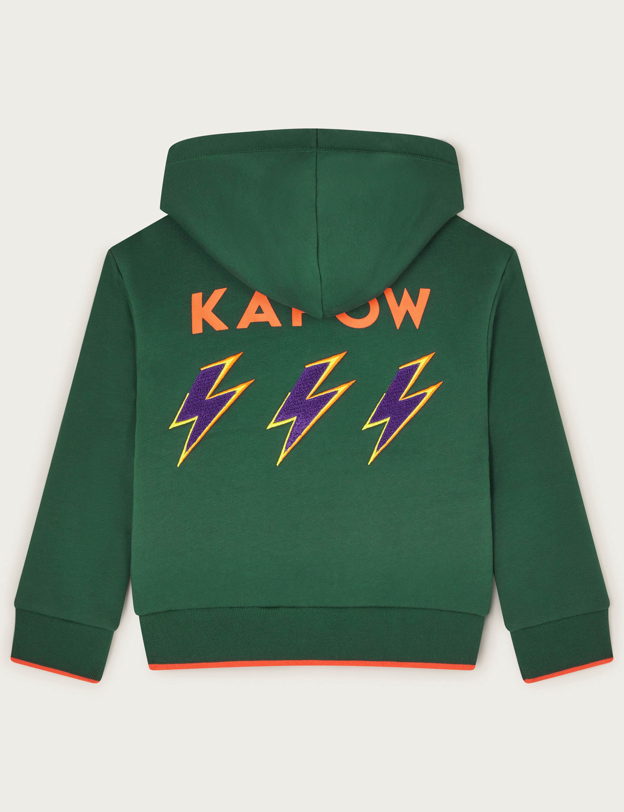 Kapow Borg Lined Zip-Up Hoodie 2 of 3